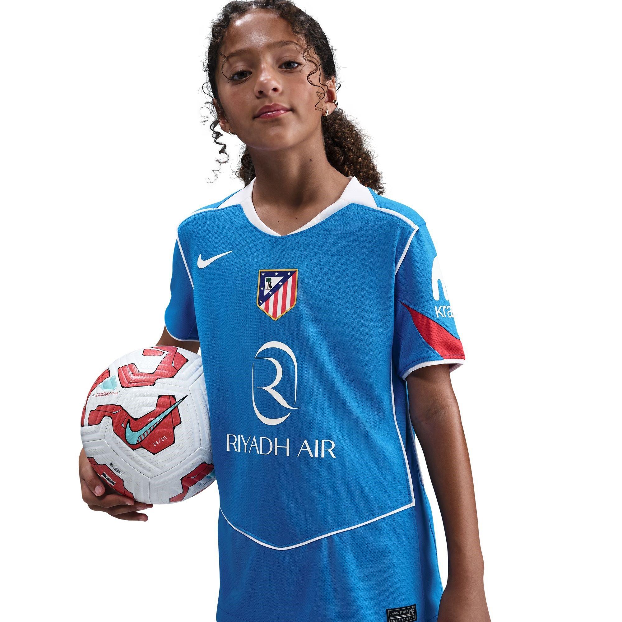 Blue/Red - Nike - Atletico Madrid Third Shirt 2025 2026 Juniors - 5