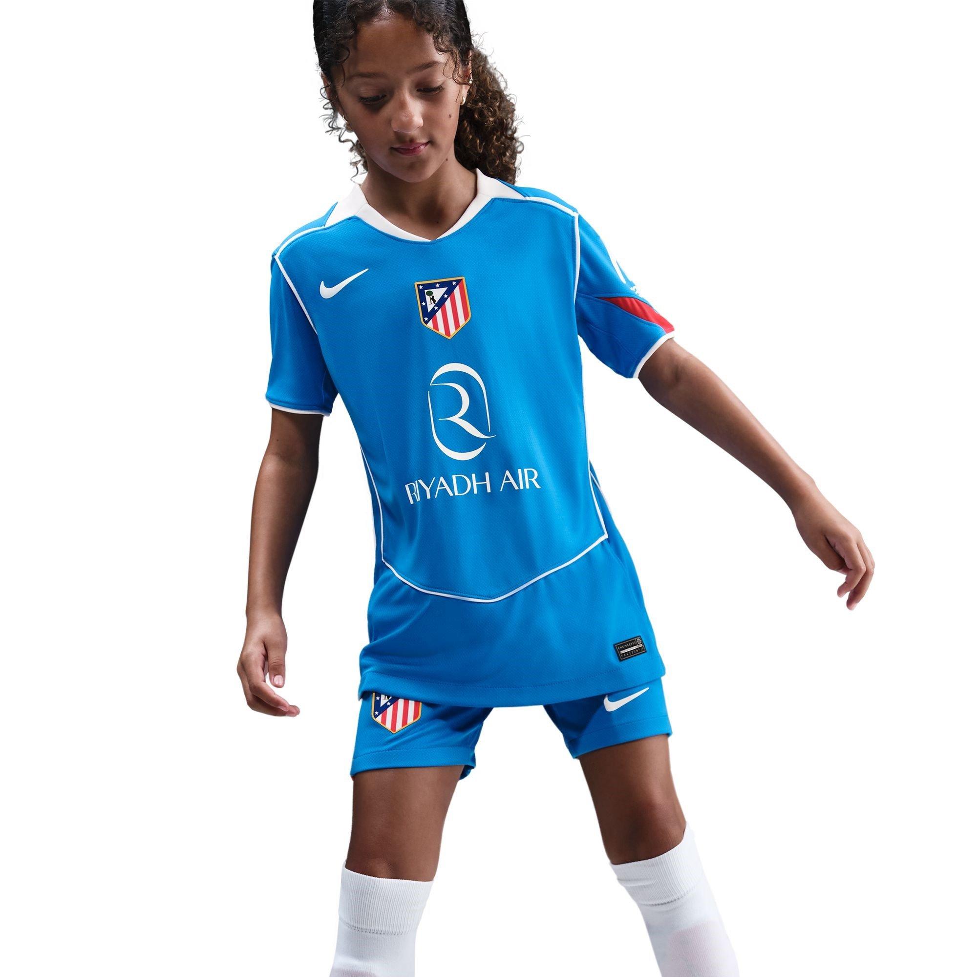 Blue/Red - Nike - Atletico Madrid Third Shirt 2025 2026 Juniors - 7
