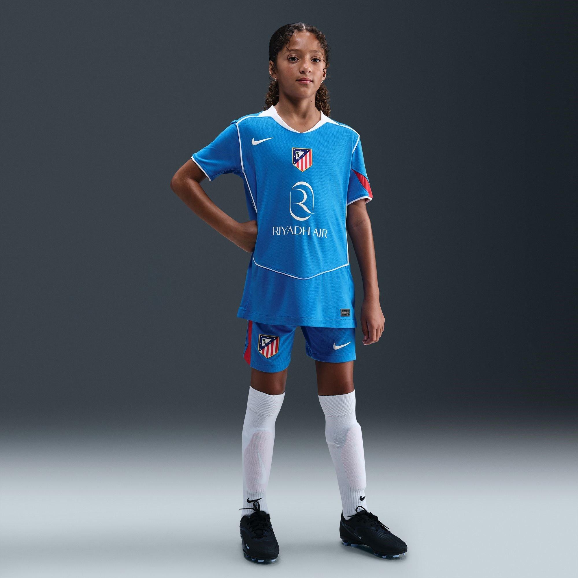 Blue/Red - Nike - Atletico Madrid Third Shirt 2025 2026 Juniors - 9