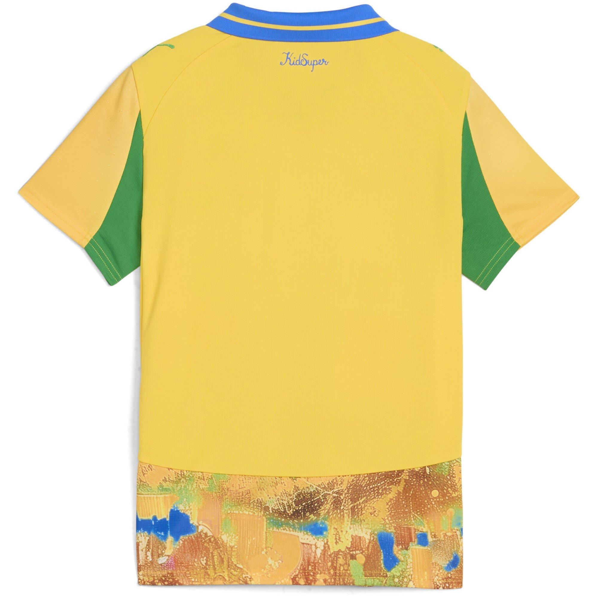 Yellow/Green - Puma - x KidsSuper Mamelodi Sundowns Home Shirt 2025 2026 Juniors - 2