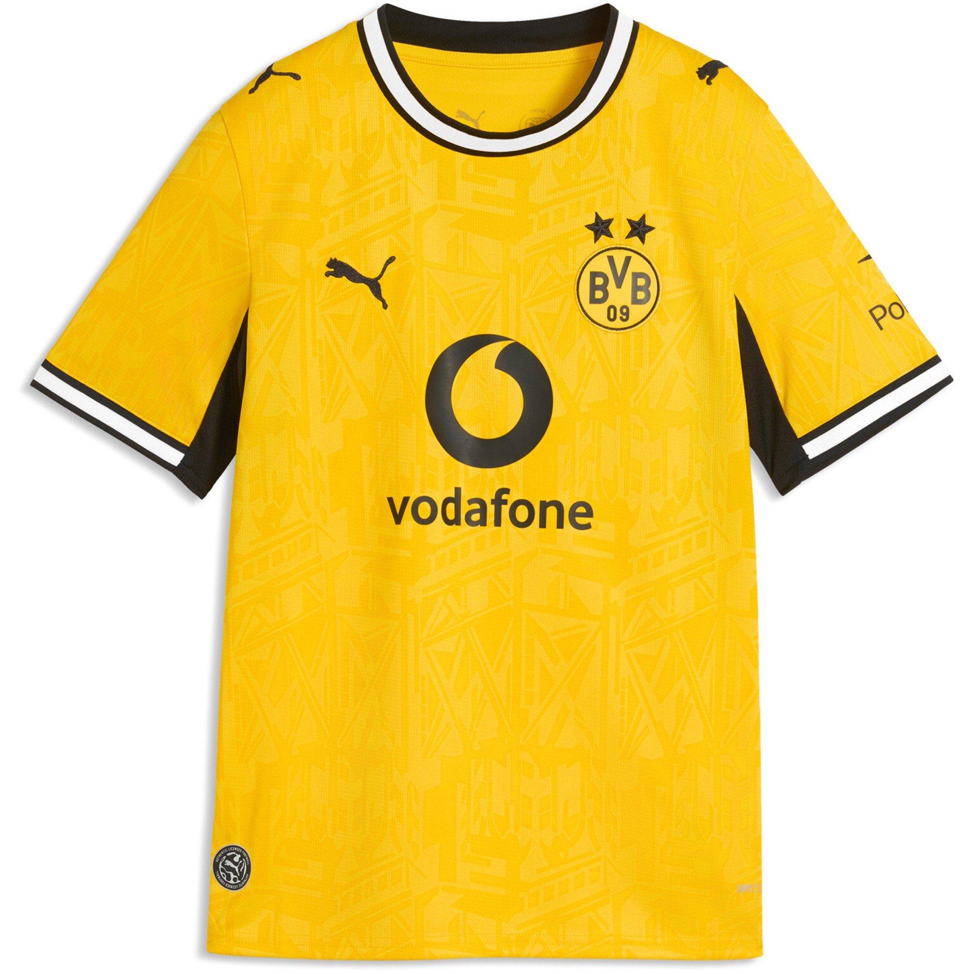 Puma Boys Borussia Dortmund Home Shirt 2026/27 Juniors - Yellow/Black - 13 (XL)