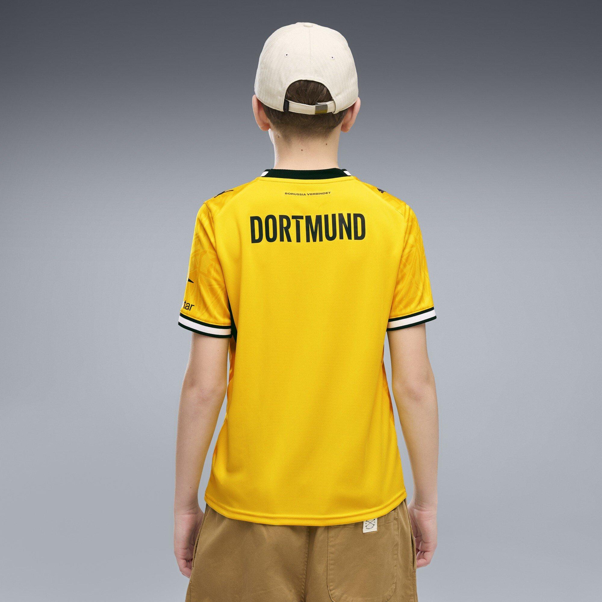 Gelb/Schwarz - Puma - Kids Borussia Dortmund Home Football Shirt 2026 2027 - 4