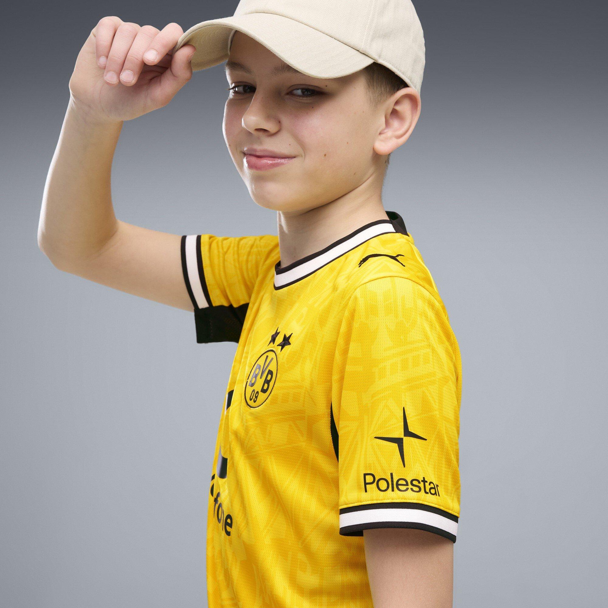 Gelb/Schwarz - Puma - Kids Borussia Dortmund Home Football Shirt 2026 2027 - 5