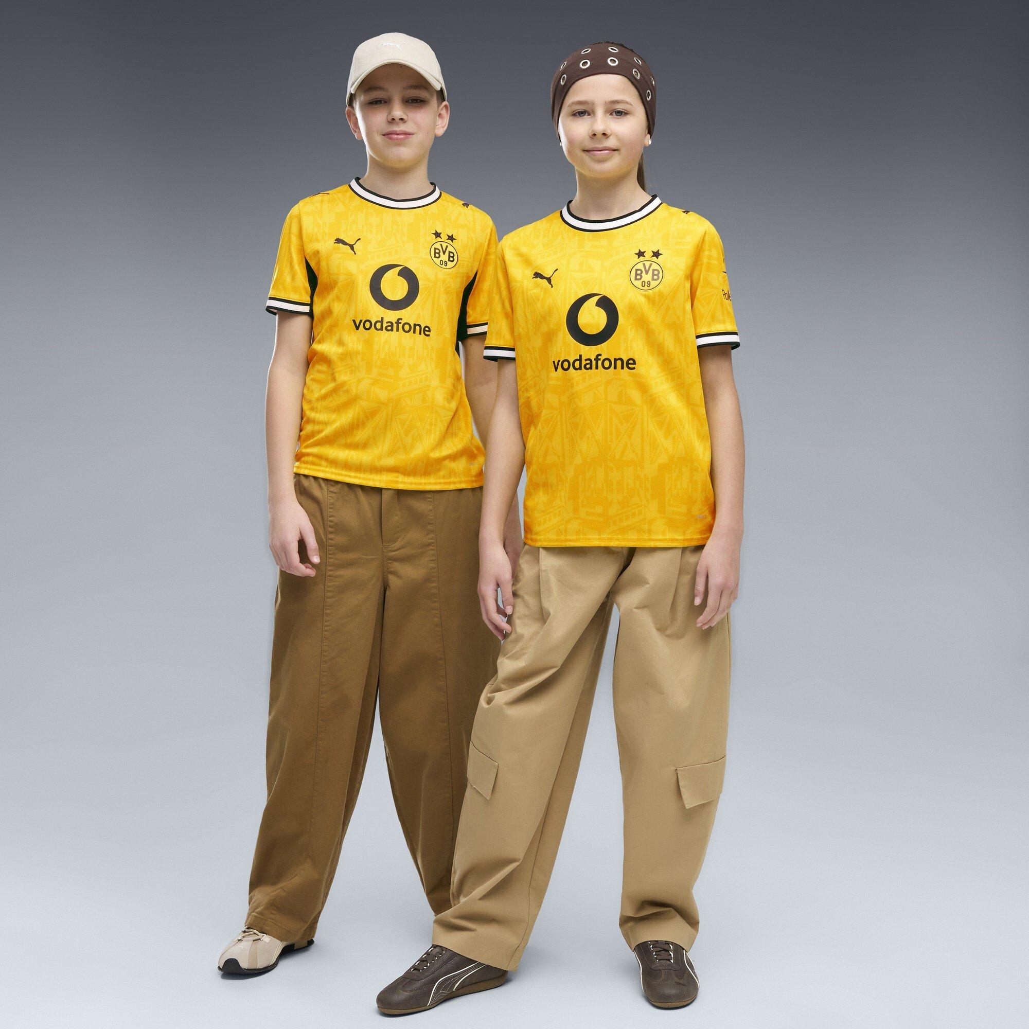 Gelb/Schwarz - Puma - Kids Borussia Dortmund Home Football Shirt 2026 2027 - 6