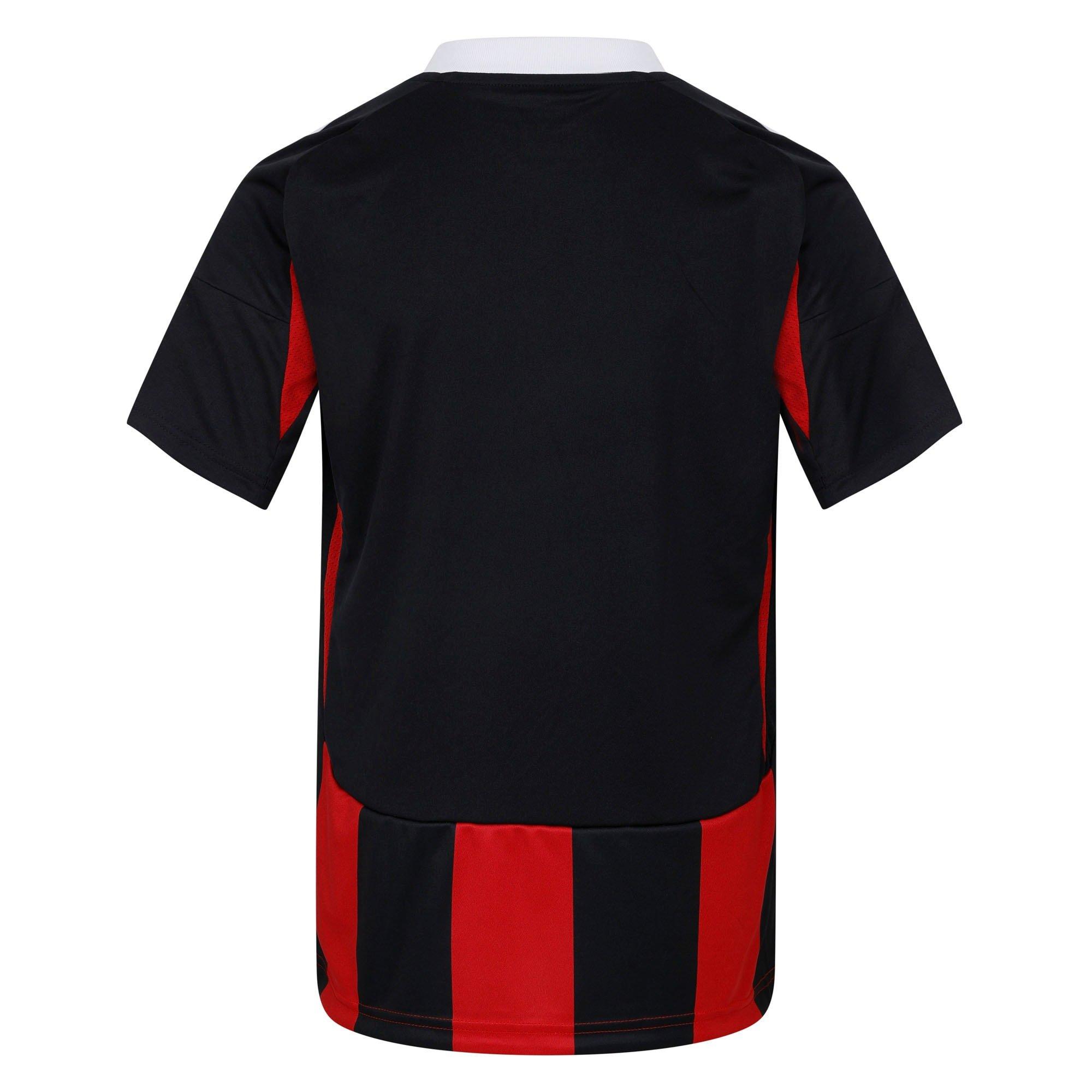 Red/Black - adidas - Fulham Away Shirt 2024 2025 Juniors - 4