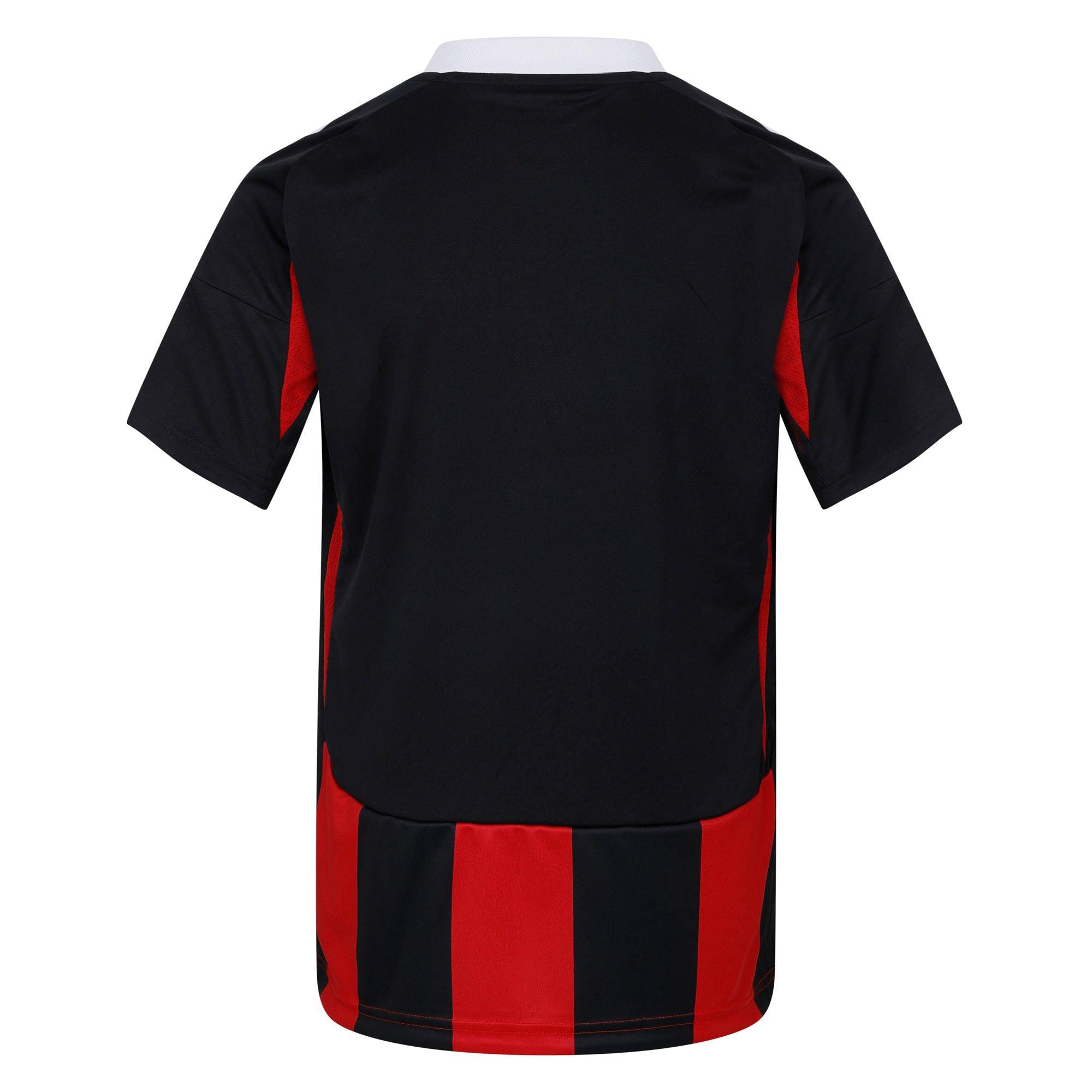 Red/Black - adidas - Fulham Away Shirt 2024 2025 Juniors - 3
