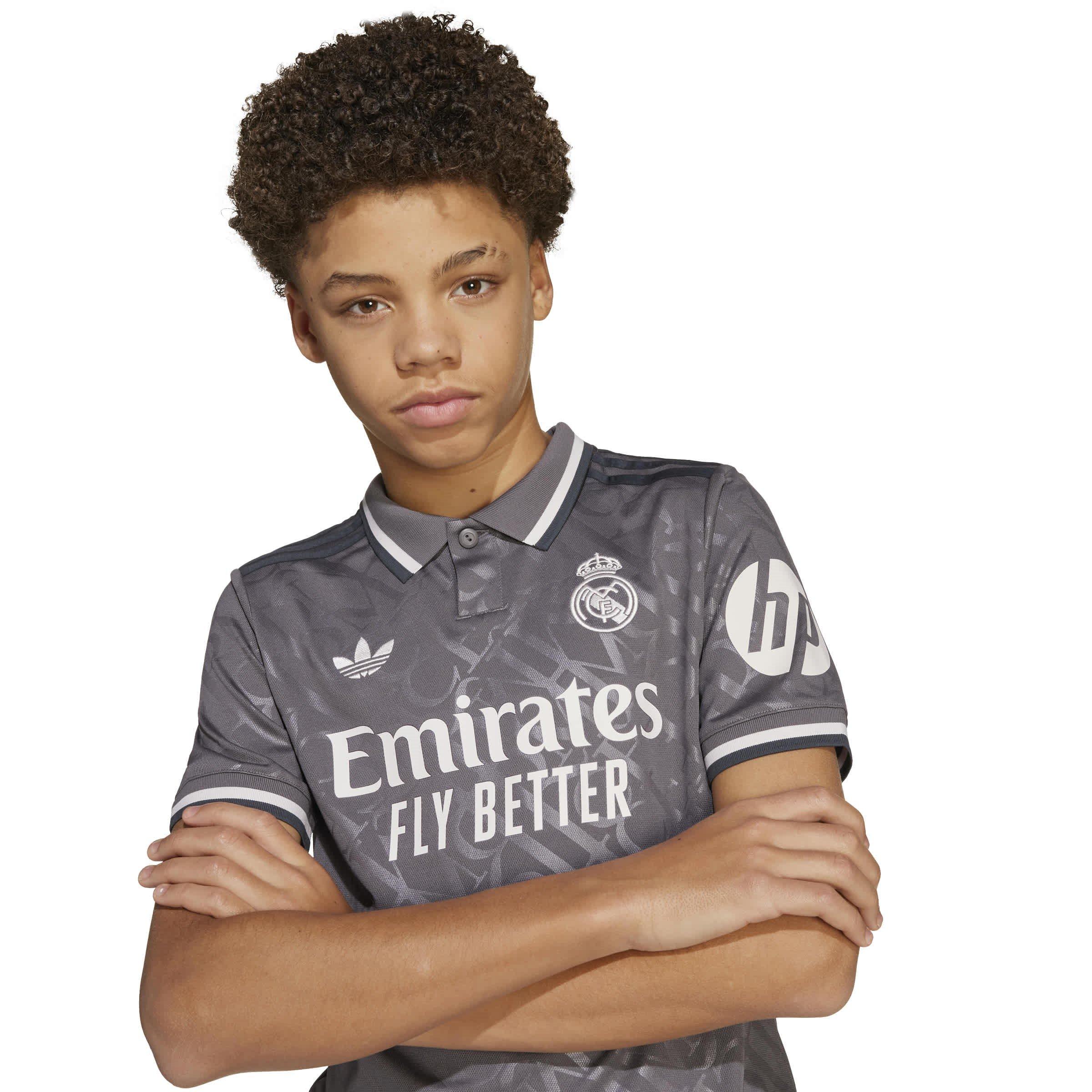 Kulsort - adidas - Real Madrid Third Kit 2024 2025 Kids - 6