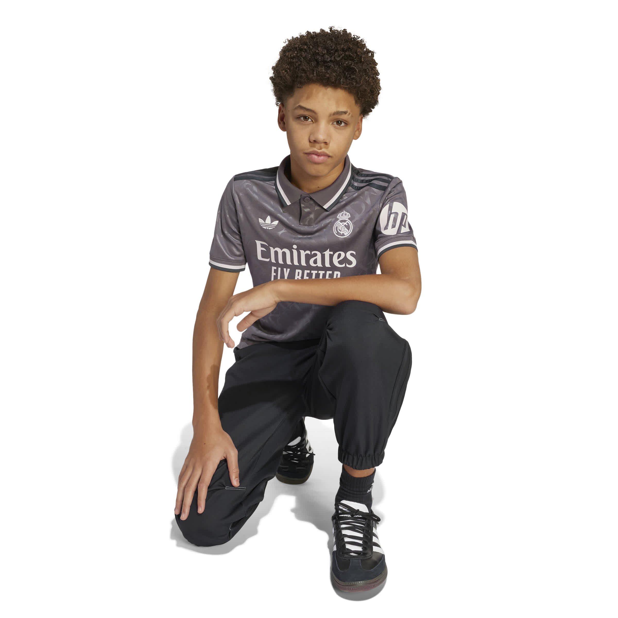 Kulsort - adidas - Real Madrid Third Kit 2024 2025 Kids - 7