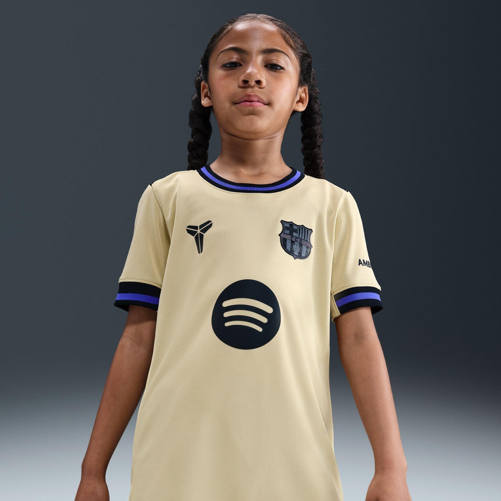 Team Gold/Tea - Nike - Nike FC Barcelona Yo Jn99 - 4