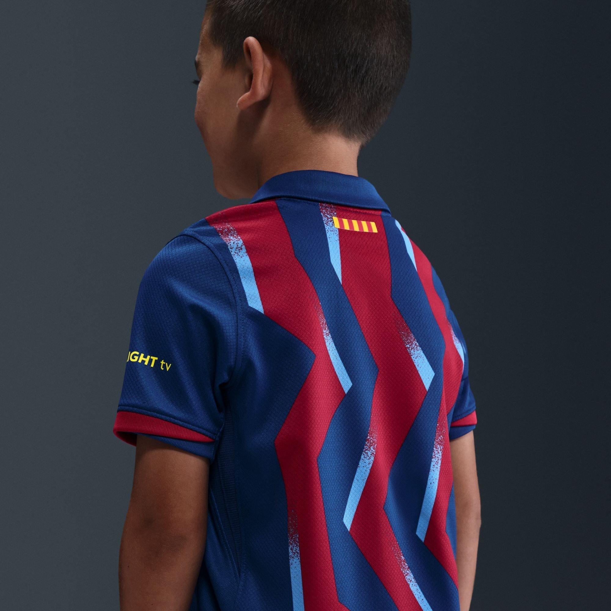 Blue/ Yellow - Nike - Barcelona Fourth Minikit 25/26 Infants - 13