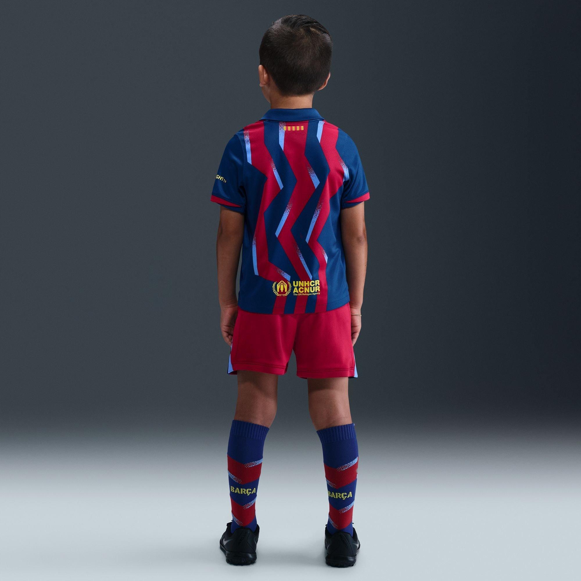 Blue/ Yellow - Nike - Barcelona Fourth Minikit 25/26 Infants - 16