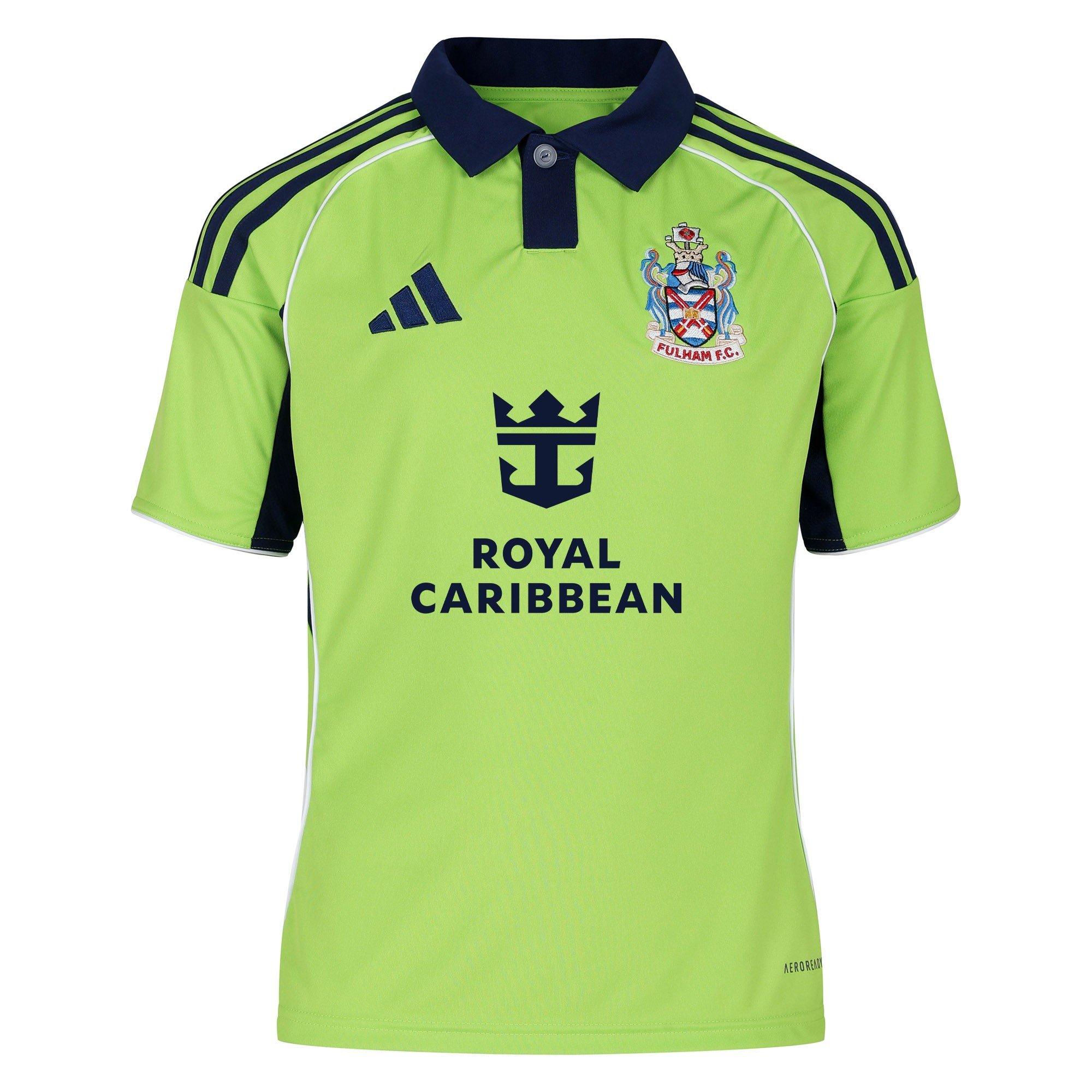 adidas Fulham Away Shirt 2025 2026 Juniors | Sports Direct