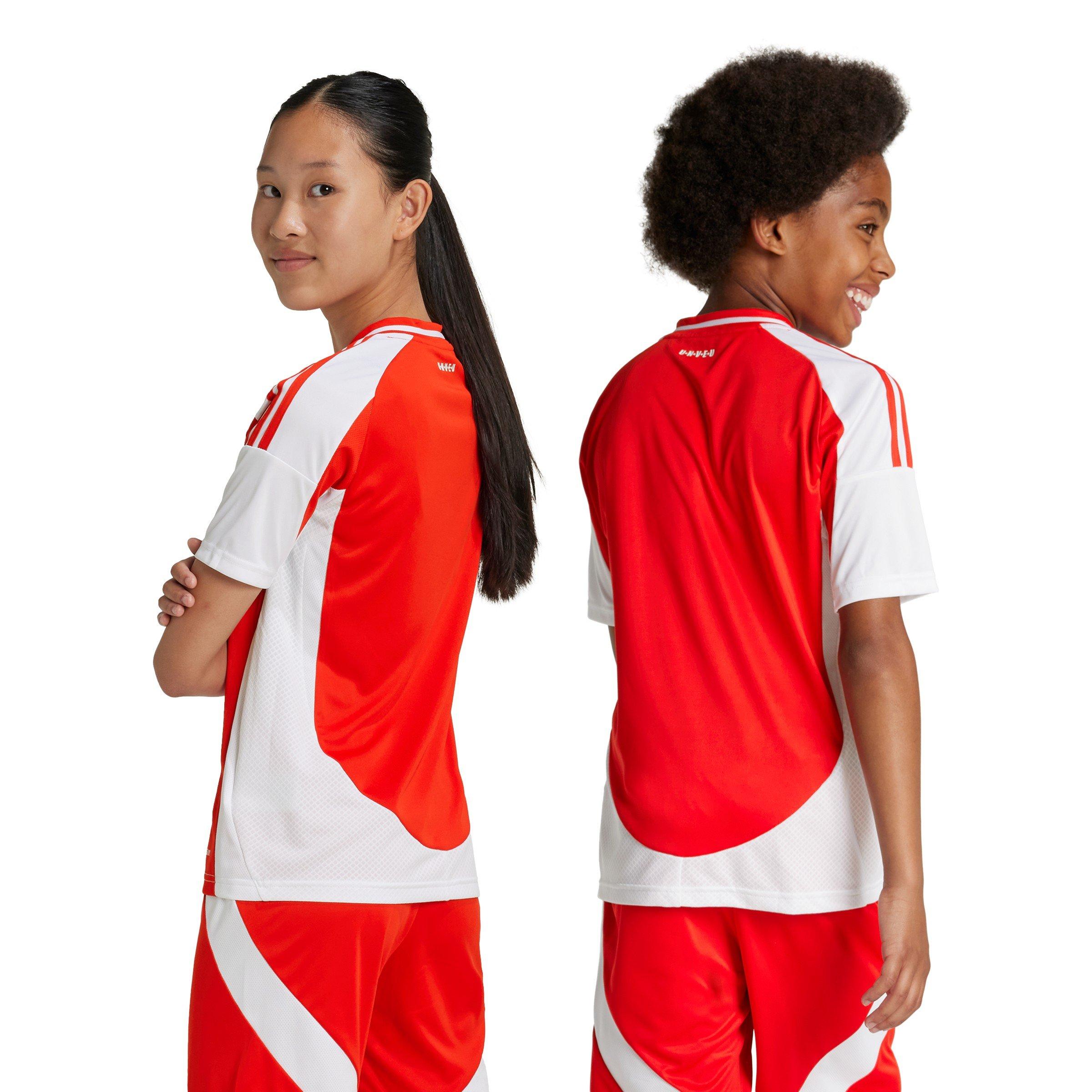 Leuchtendes Rot - adidas - Unb H Jsy Y Football Shirt Boys - 4