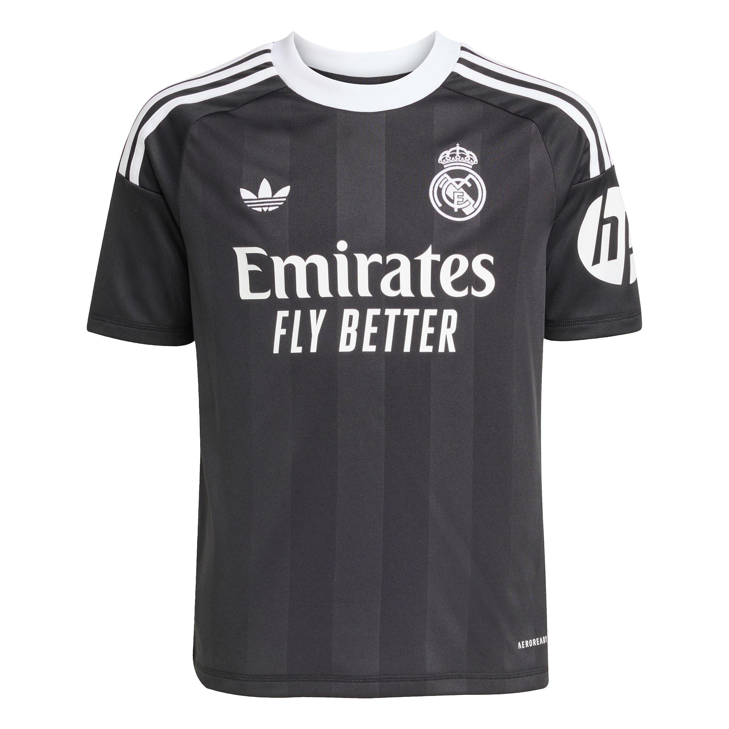 Negro - adidas - Real Madrid Third Goalkeeper Shirt 2025 2026 Juniors - 1