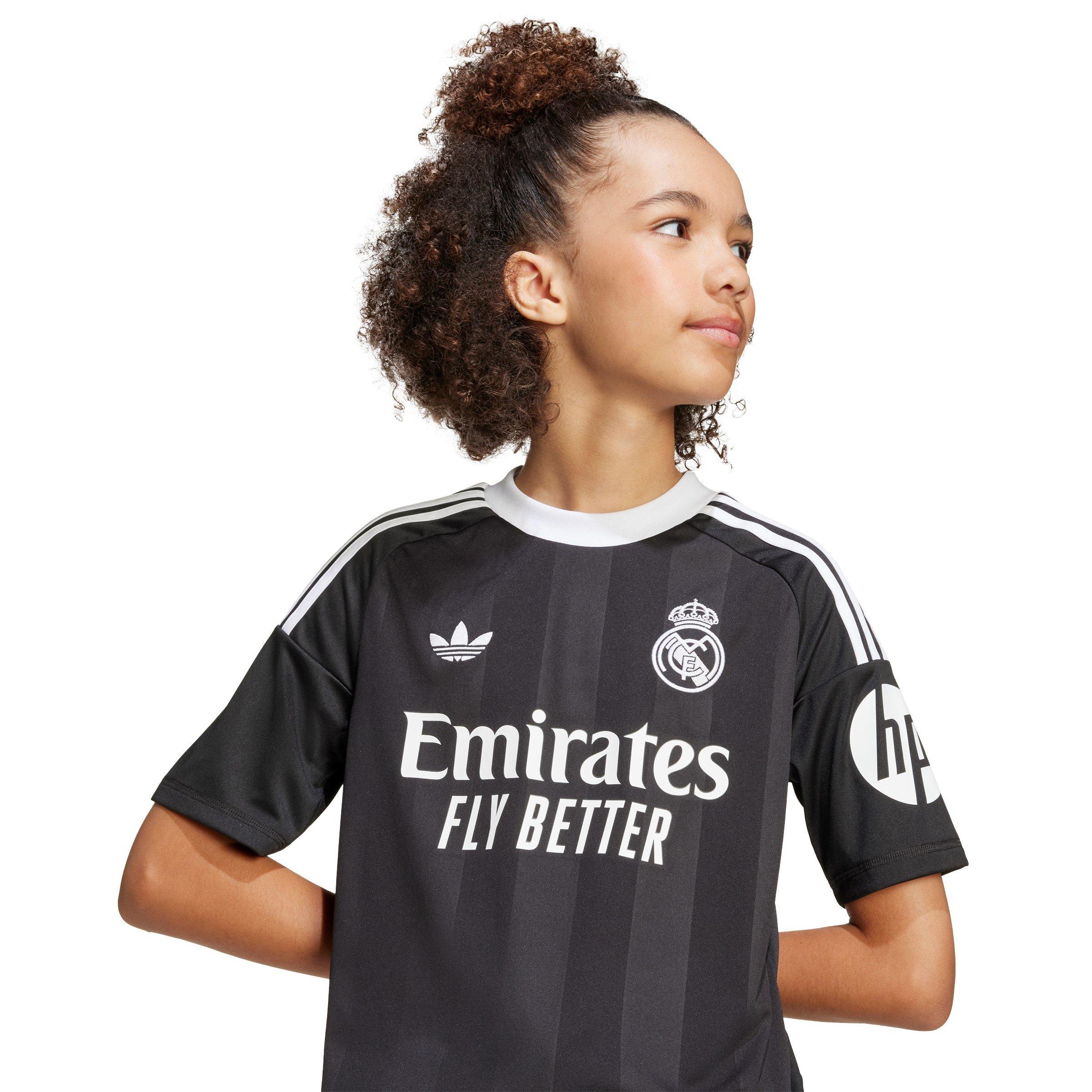 Black - adidas - Real Madrid Third Goalkeeper Shirt 2025 2026 Juniors - 8
