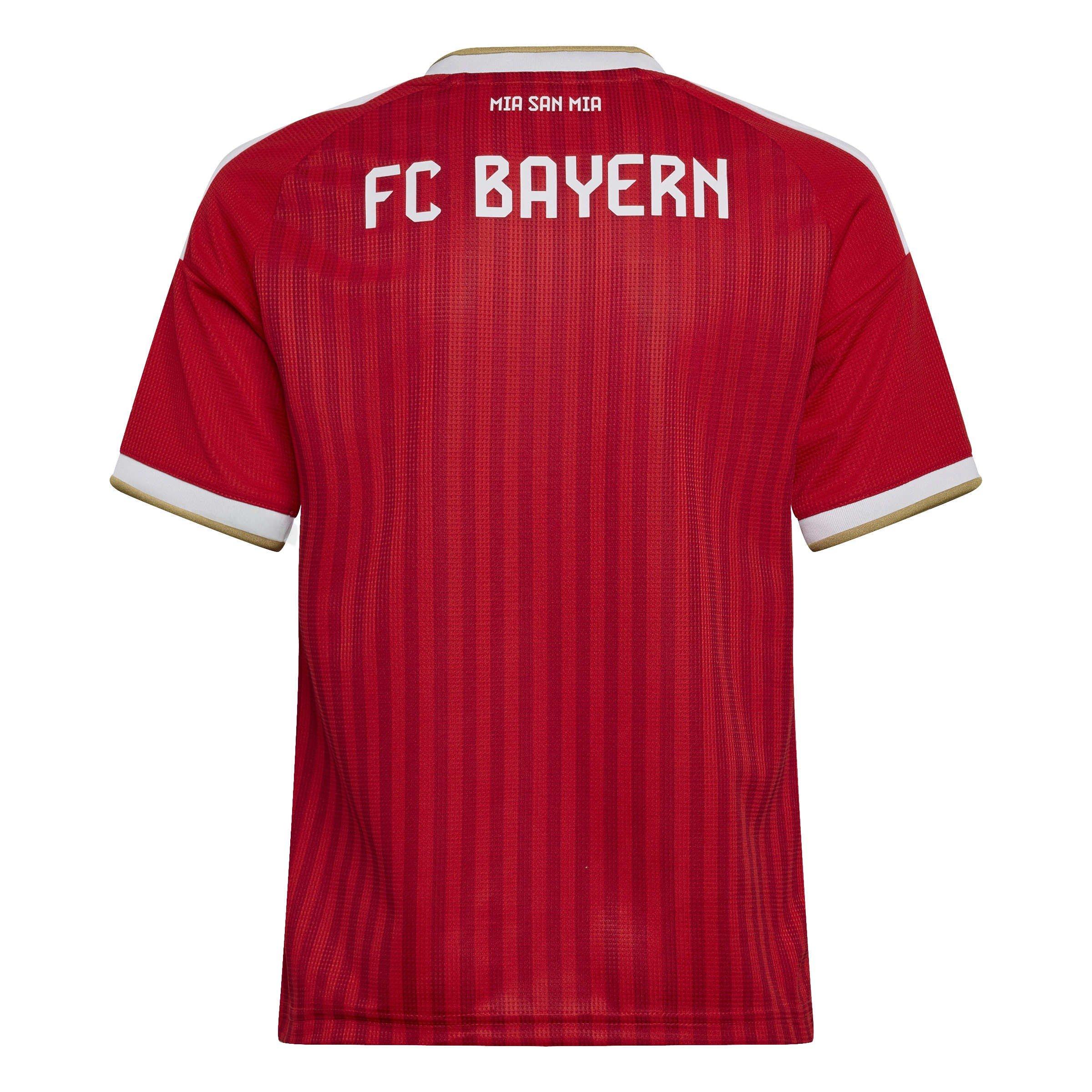 Scarlet/White - adidas - Kids' Home Football Shirt - 2