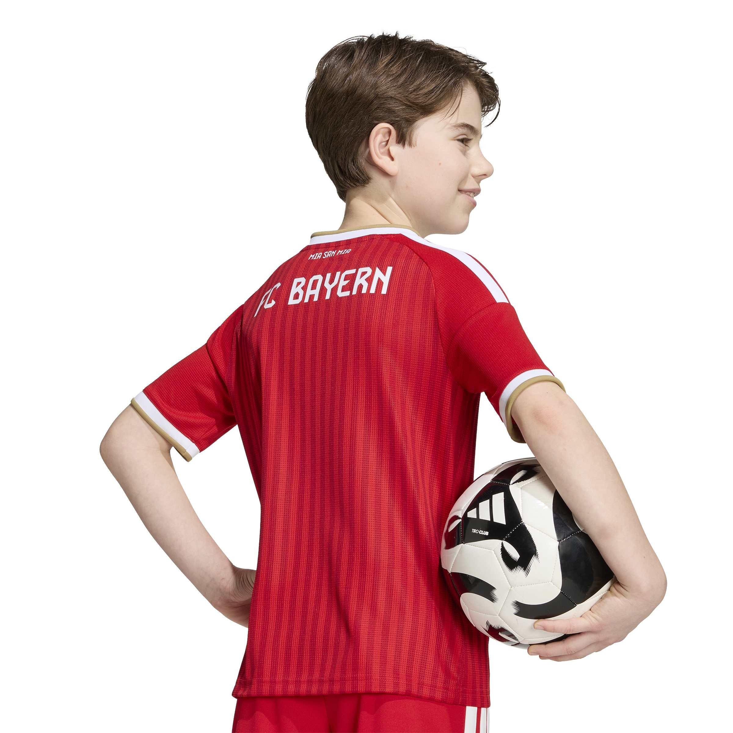 Scarlet/White - adidas - Kids' Home Football Shirt - 9