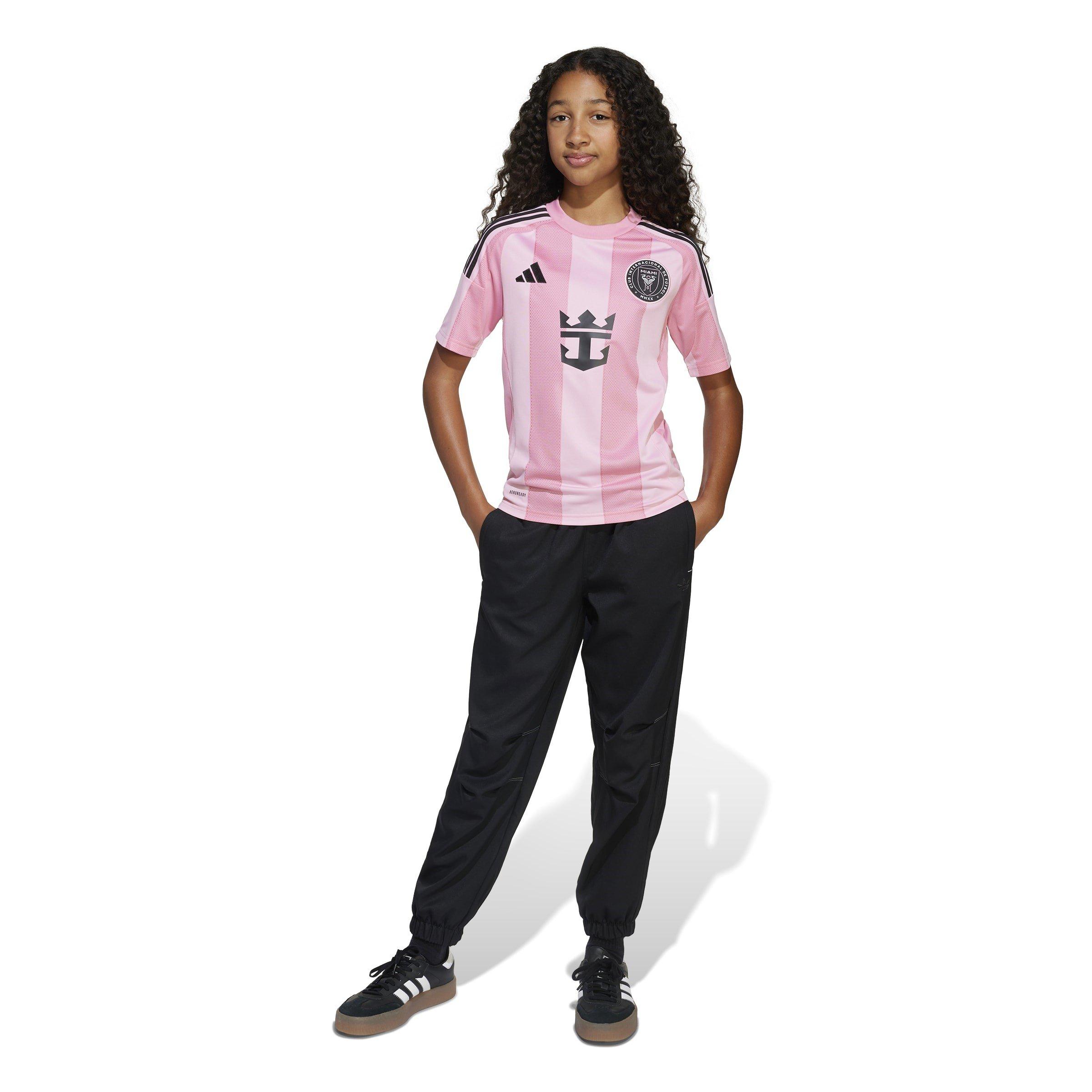 Einfach Pink - adidas - Inter Miami Messi Home Shirt 2025 2026 Juniors - 7