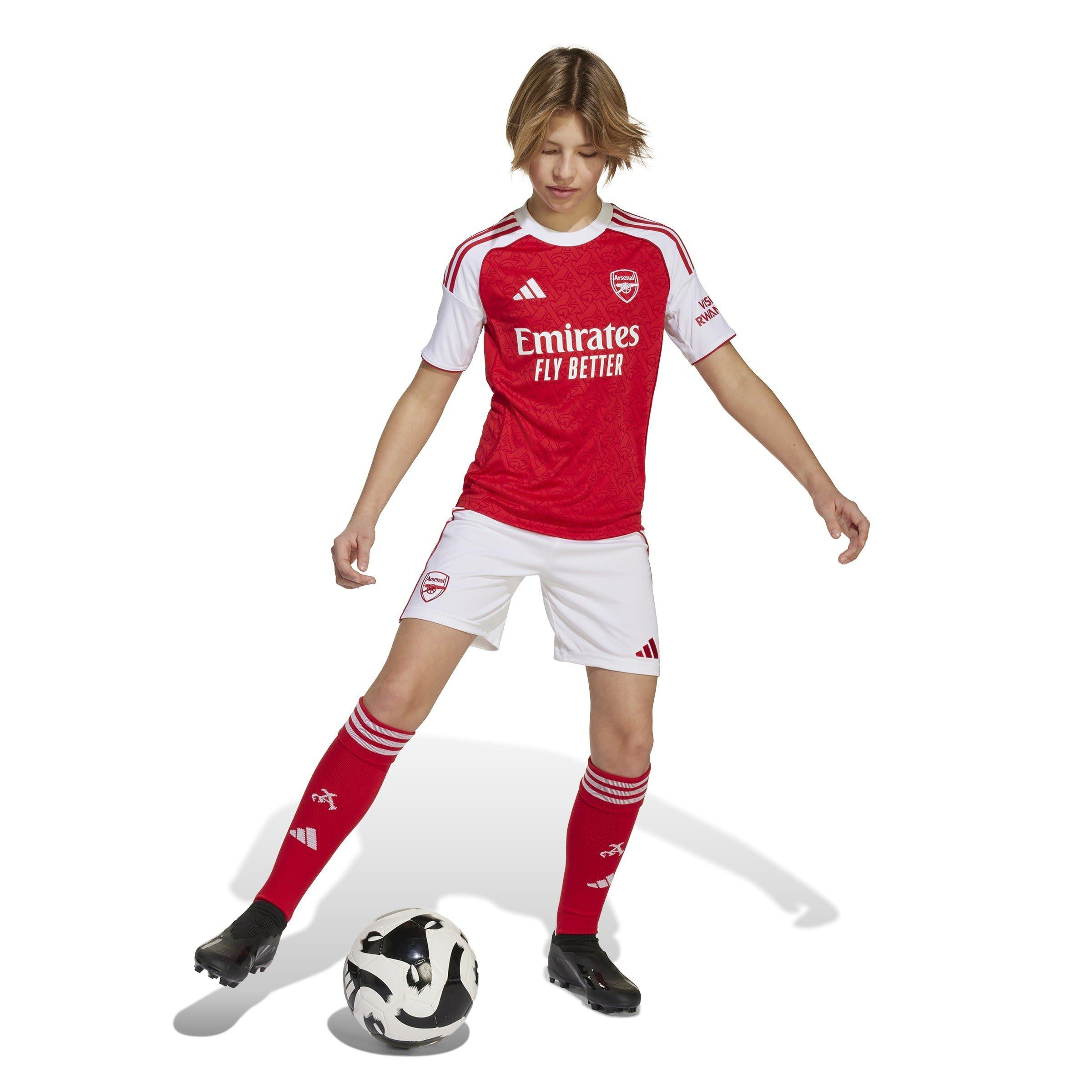 Scarlet/White - adidas - Kids' Arsenal Home Replica Football Shirt - 7
