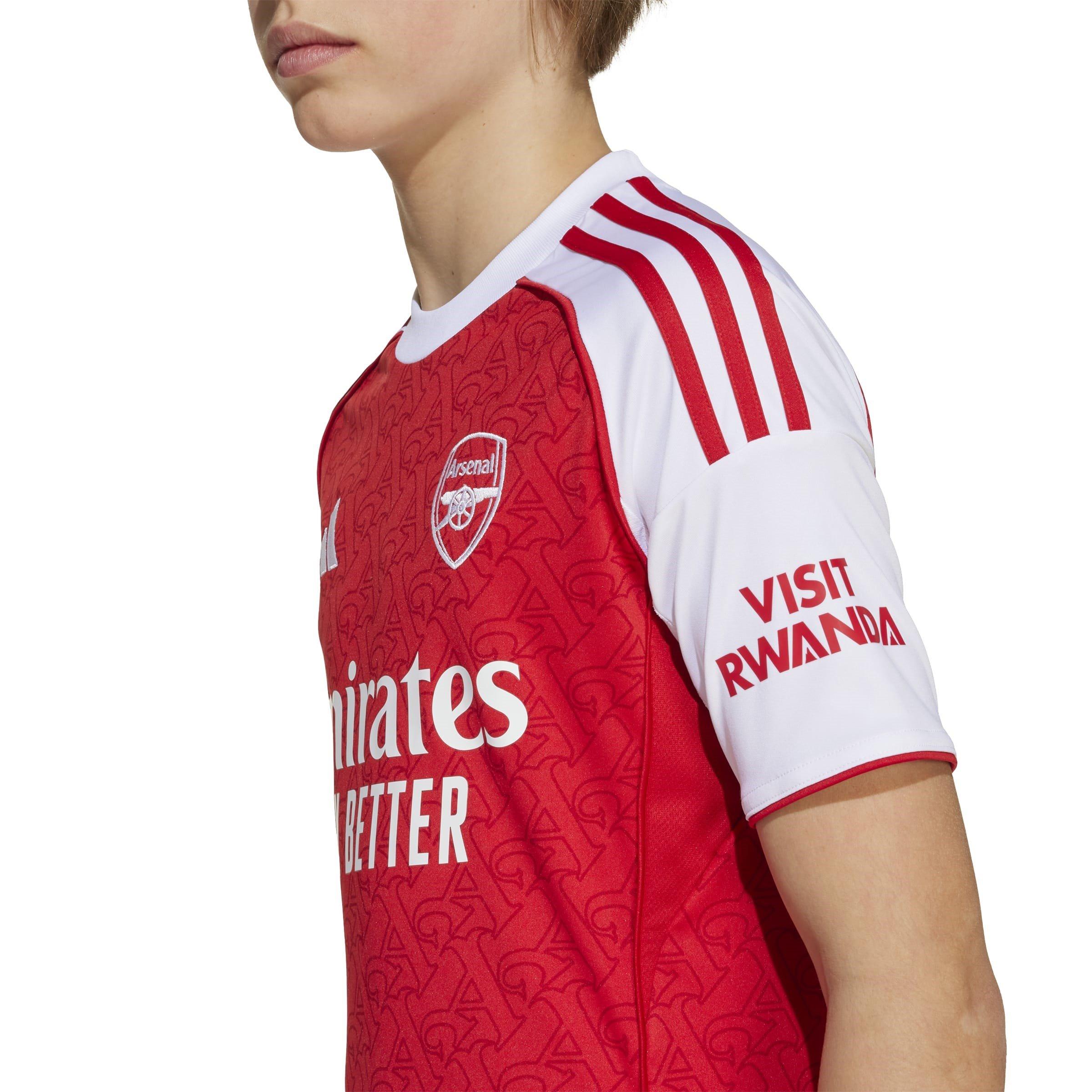 Scarlet/White - adidas - Kids' Arsenal Home Replica Football Shirt - 9