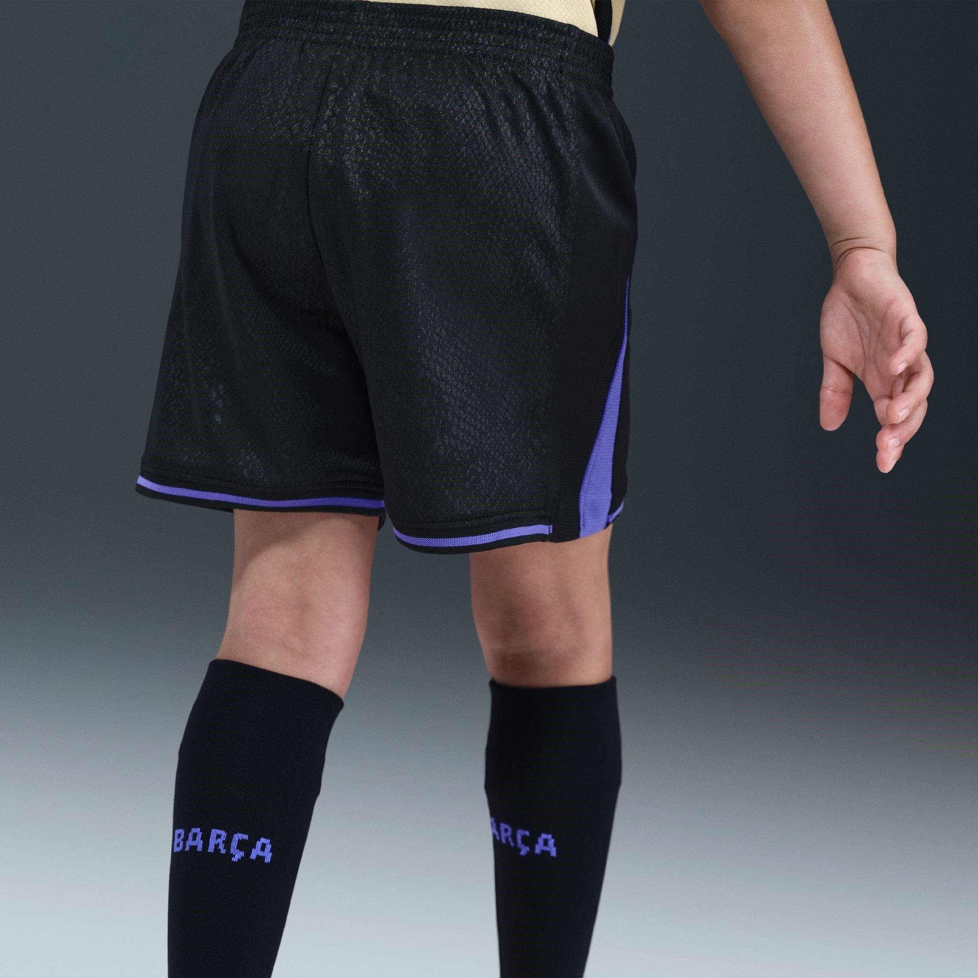 Goud/Paars - Nike - Barcelona Away Minikit 2025/26 Infants - 16
