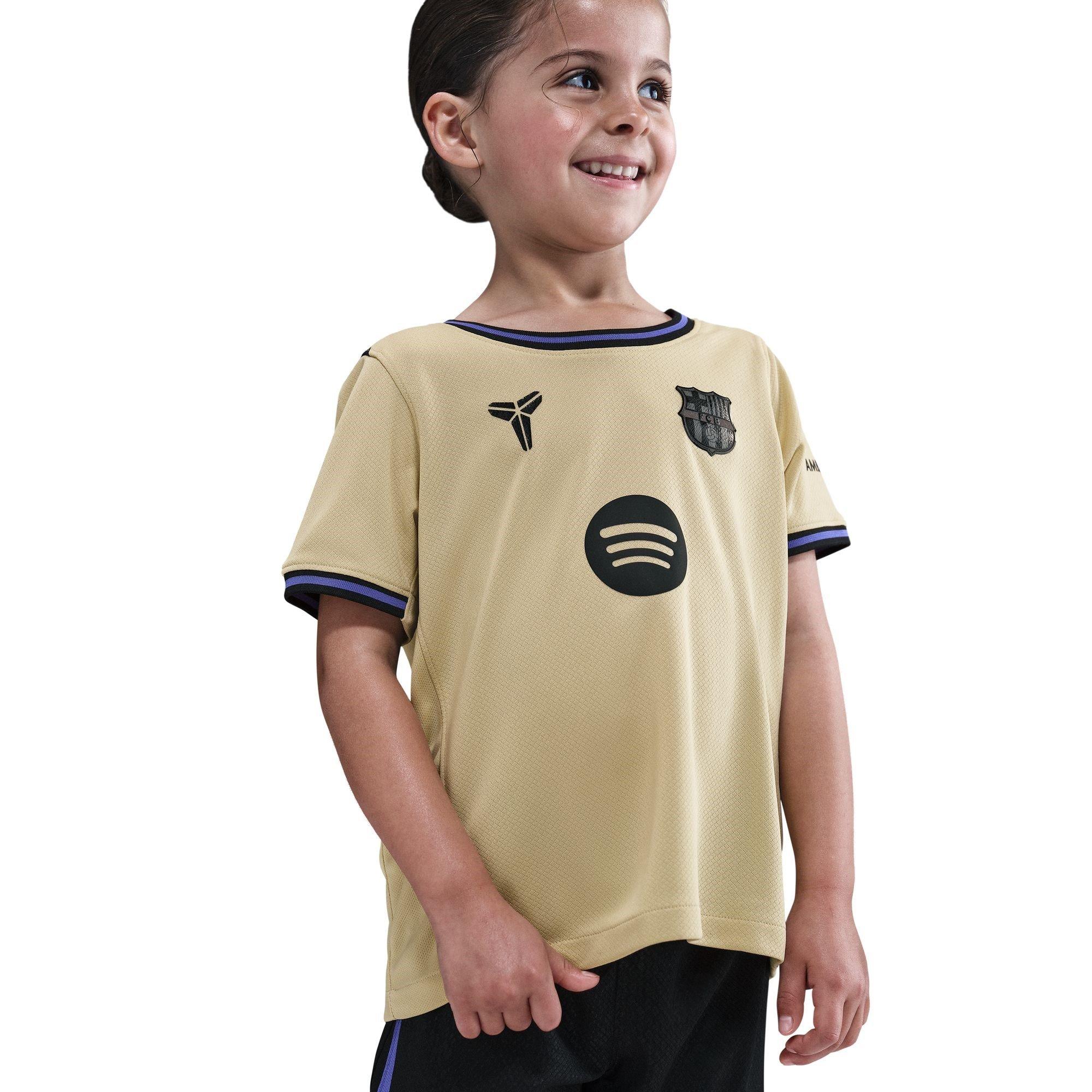 Goud/Paars - Nike - Barcelona Away Minikit 2025/26 Infants - 5