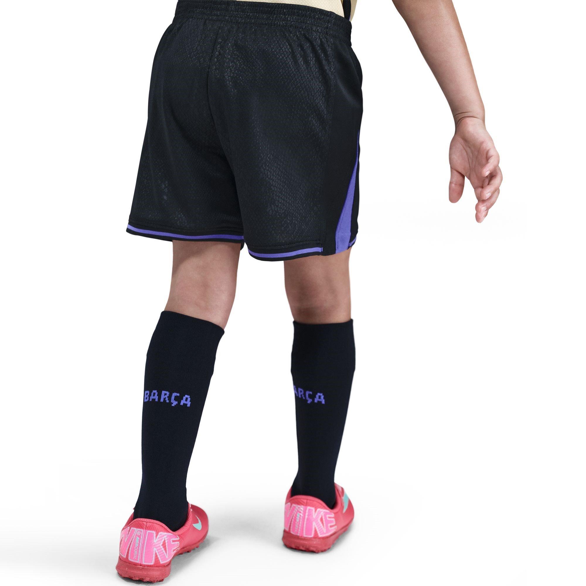Goud/Paars - Nike - Barcelona Away Minikit 2025/26 Infants - 9