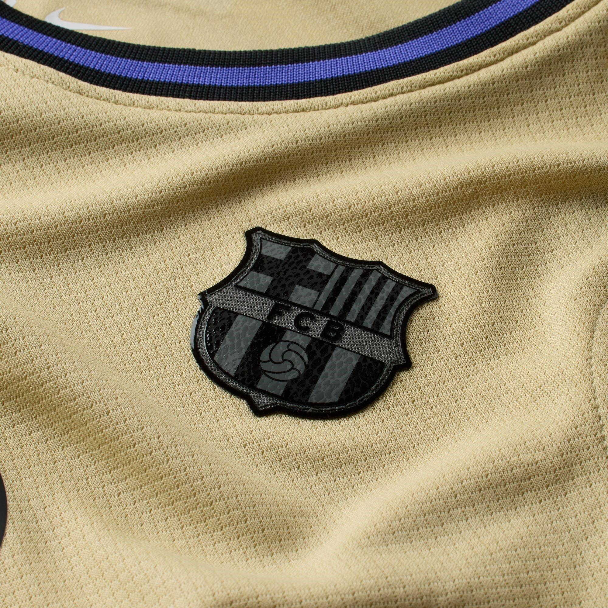 Goud/Paars - Nike - Barcelona Away Minikit 2025/26 Infants - 10
