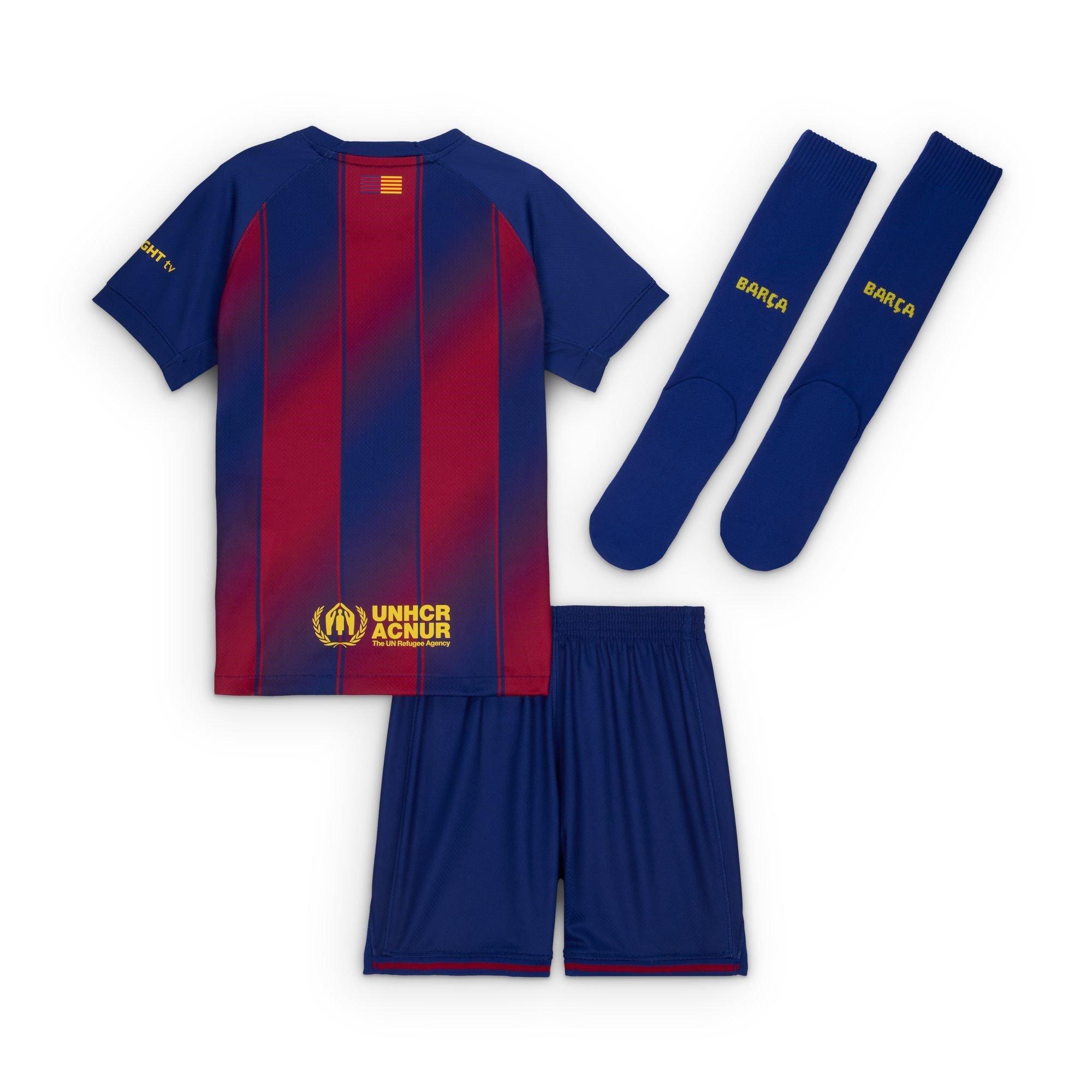 Blue - Nike - Barcelona Home Minikit 2025 2026 Infants - 2