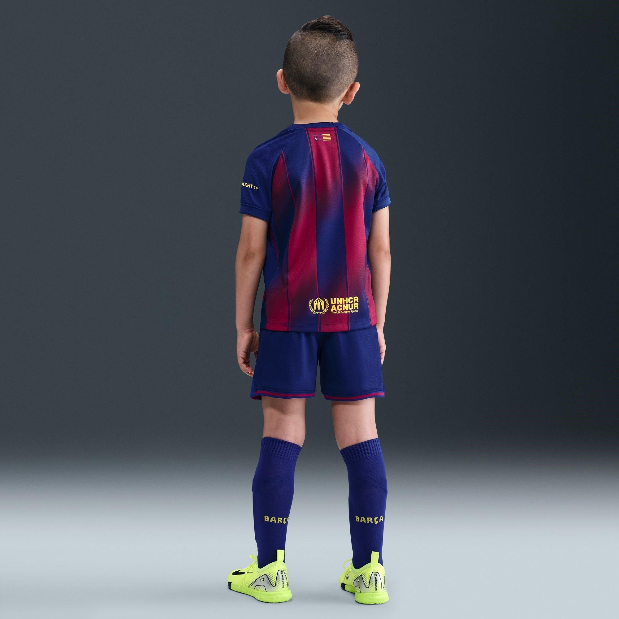 Blue - Nike - Barcelona Home Minikit 2025 2026 Infants - 11