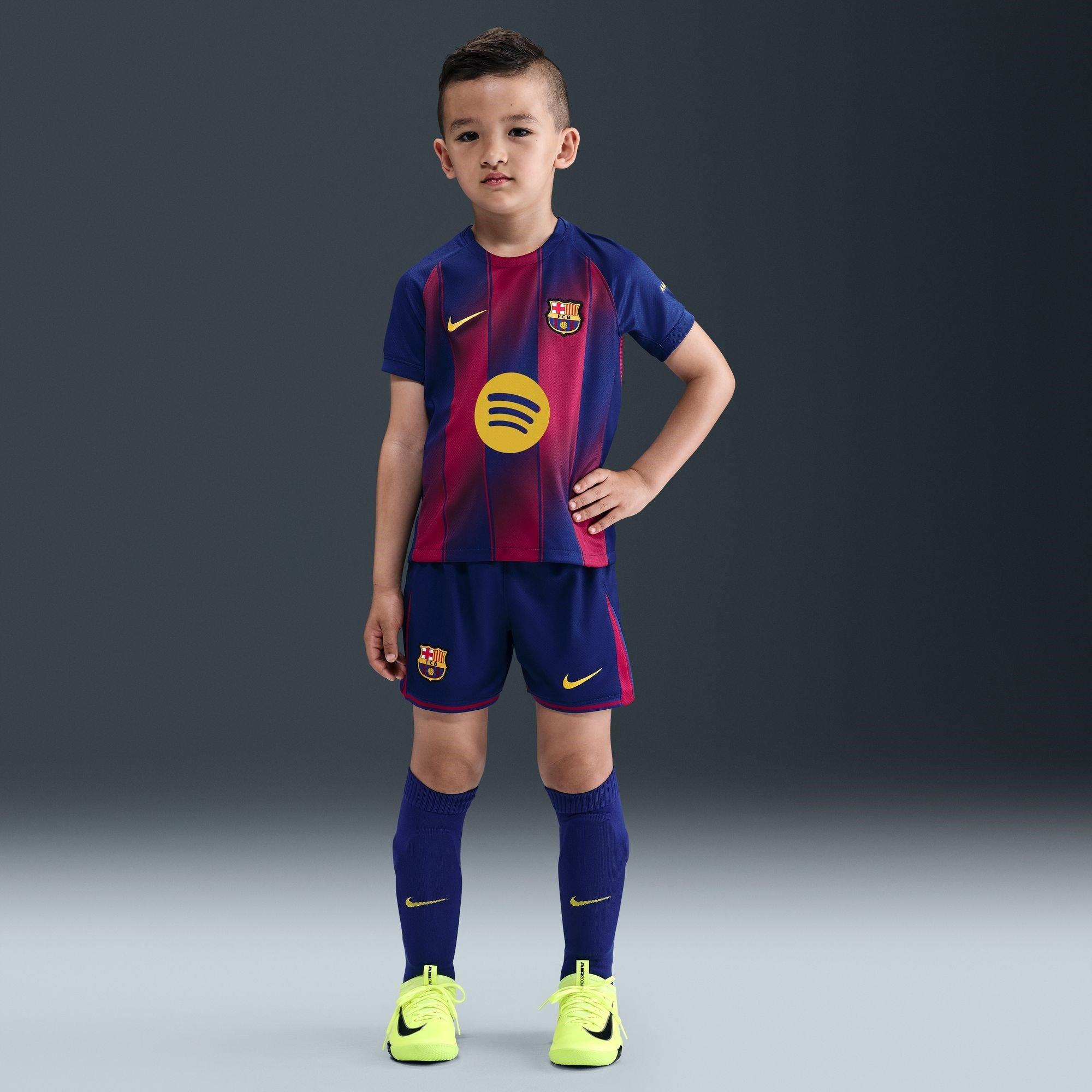 Blue - Nike - Barcelona Home Minikit 2025 2026 Infants - 12