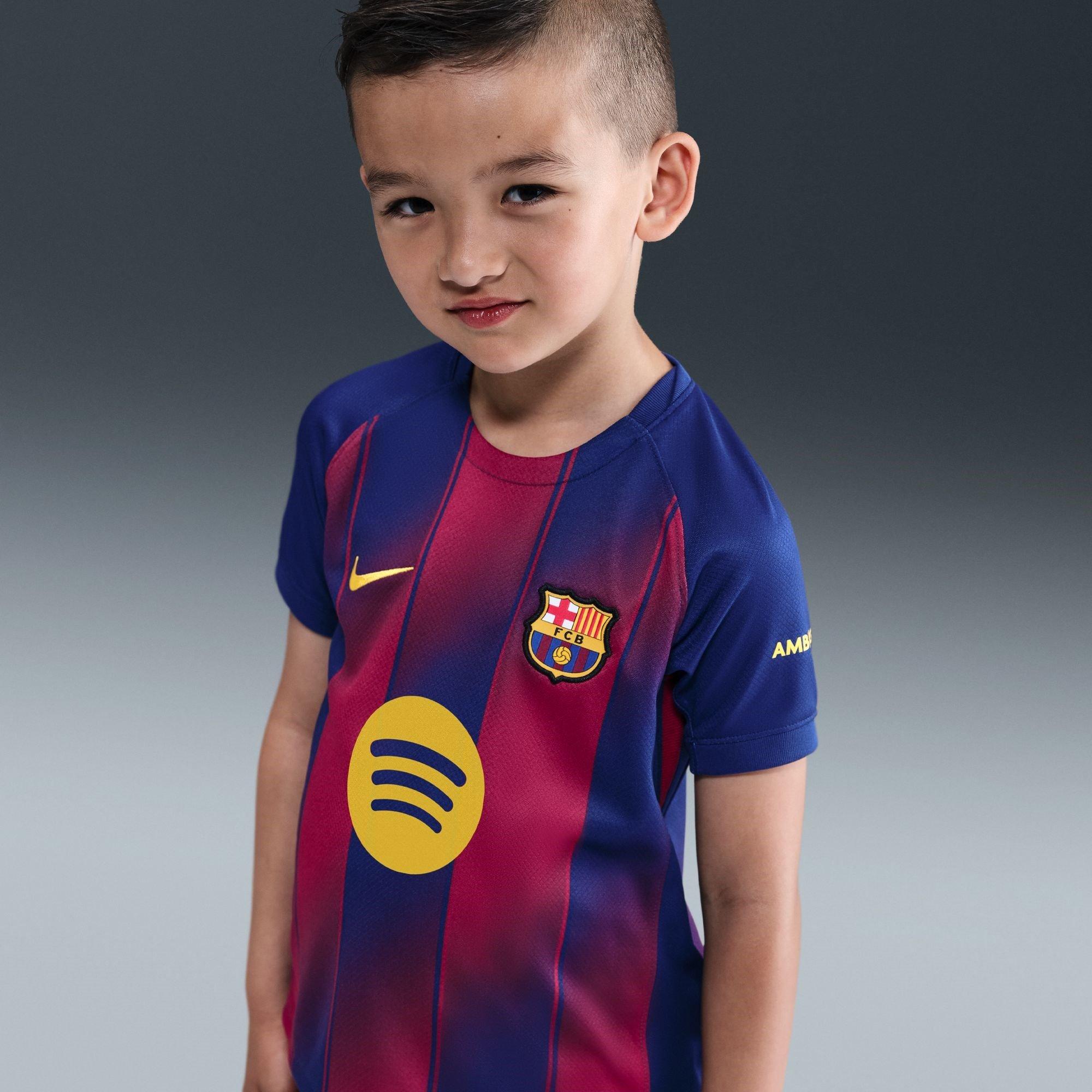 Blue - Nike - Barcelona Home Minikit 2025 2026 Infants - 13