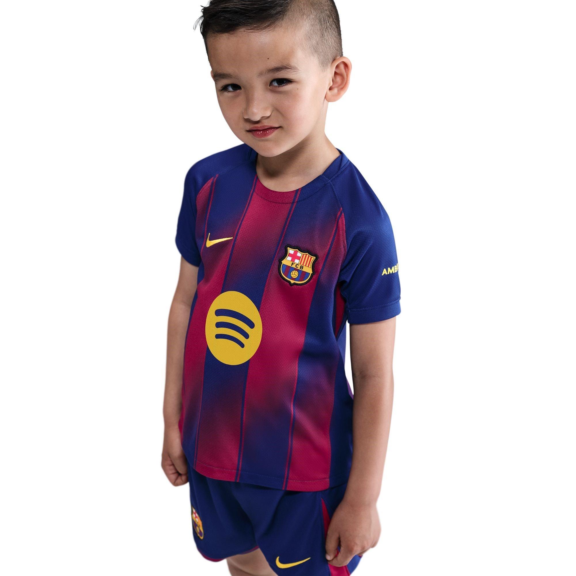 Blue - Nike - Barcelona Home Minikit 2025 2026 Infants - 5