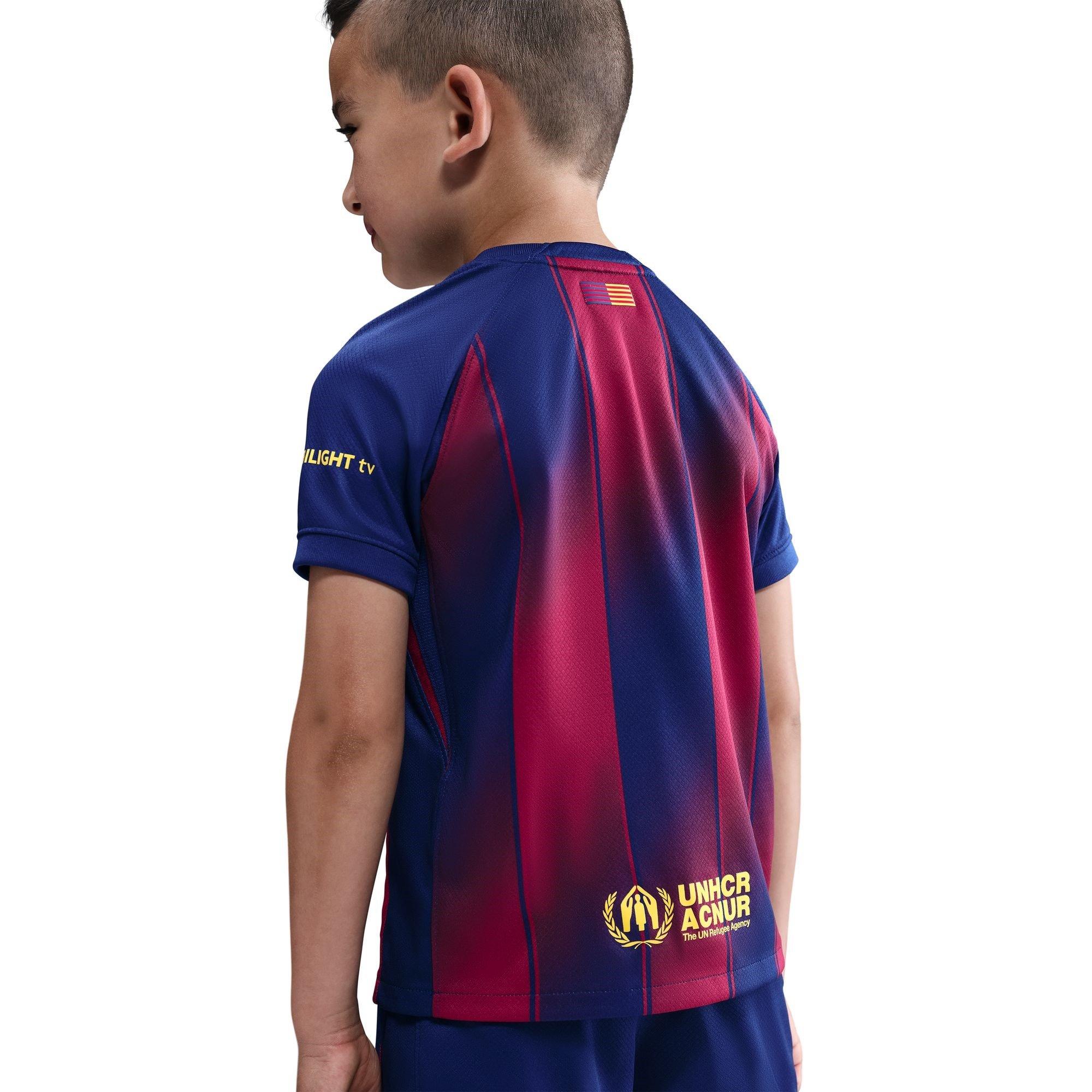 Blue - Nike - Barcelona Home Minikit 2025 2026 Infants - 6