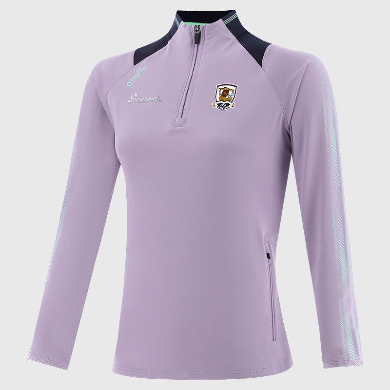 Mar/Pur/Grn - ONeills - Galway Dynamo Half Zip Top Ladies - 1