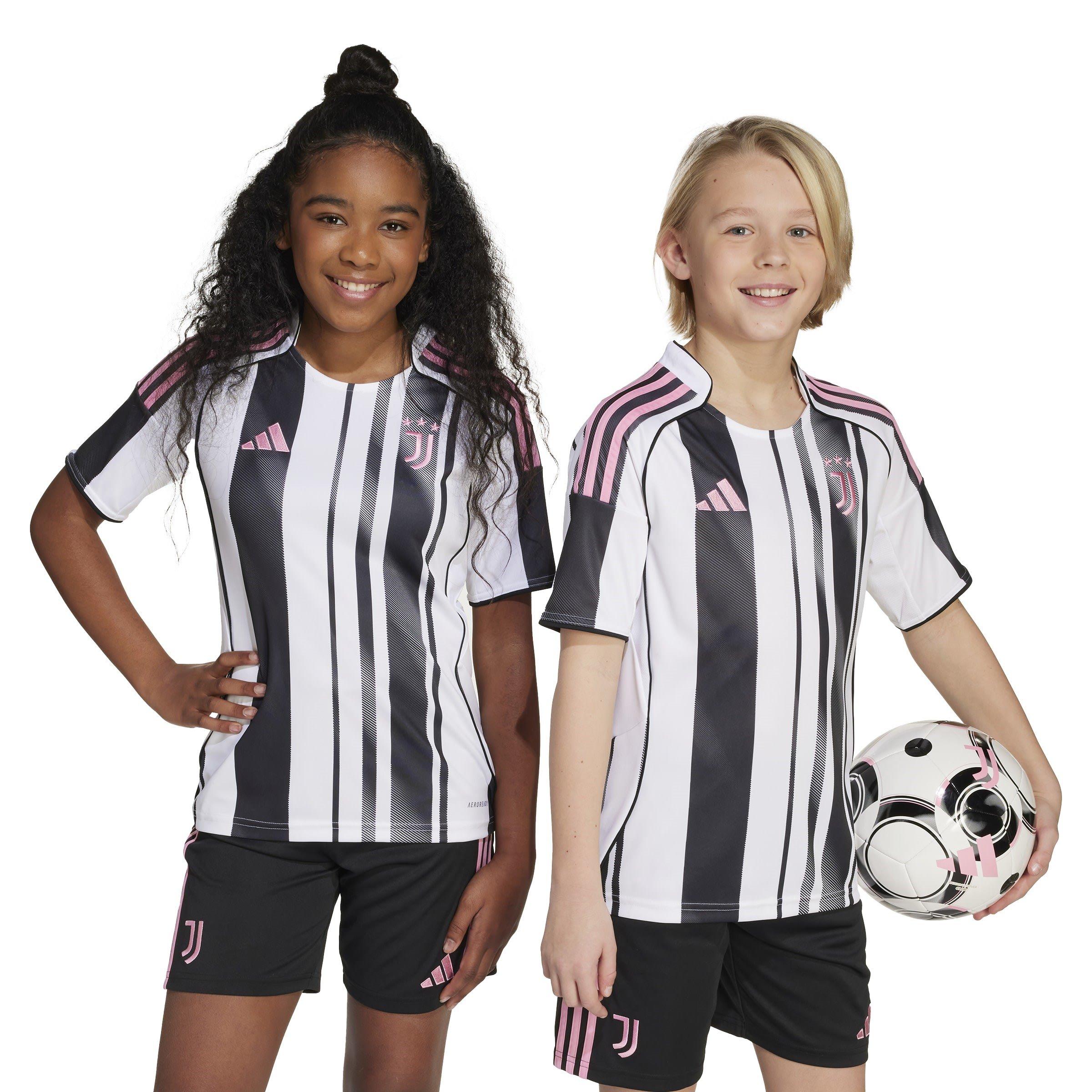 White/Black - adidas - Kids' Juventus Home Replica Football Shirt - 3