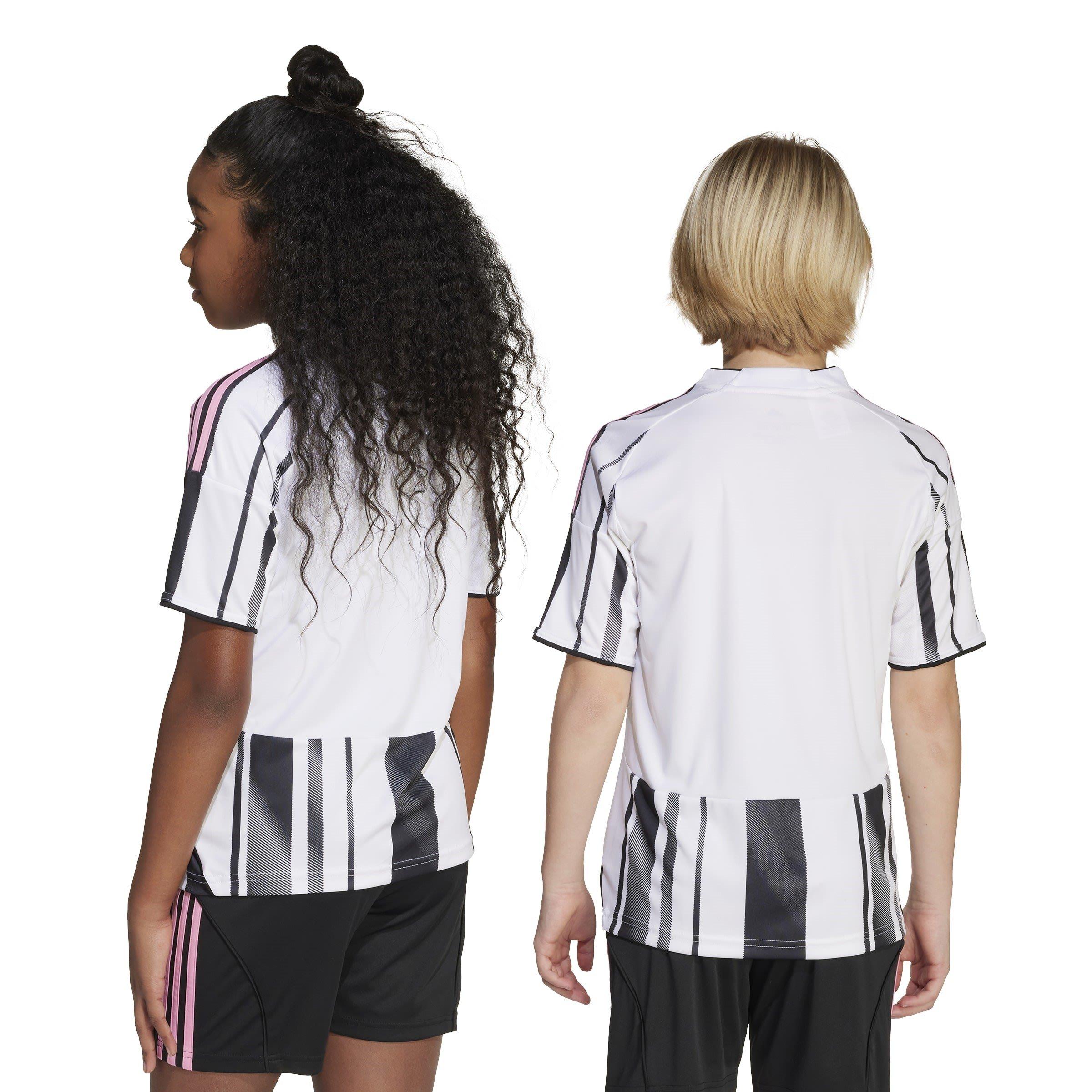 White/Black - adidas - Kids' Juventus Home Replica Football Shirt - 4
