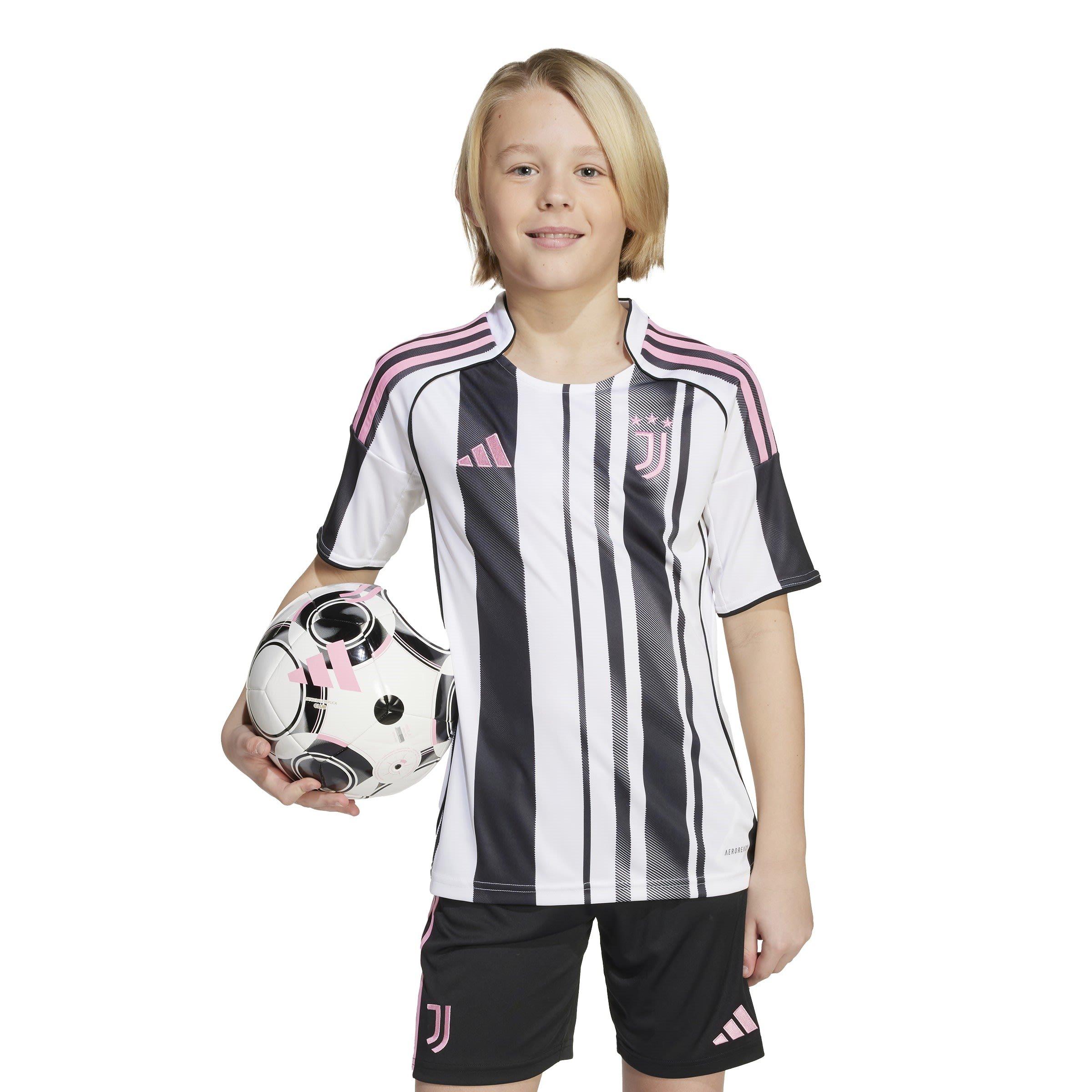 White/Black - adidas - Kids' Juventus Home Replica Football Shirt - 5