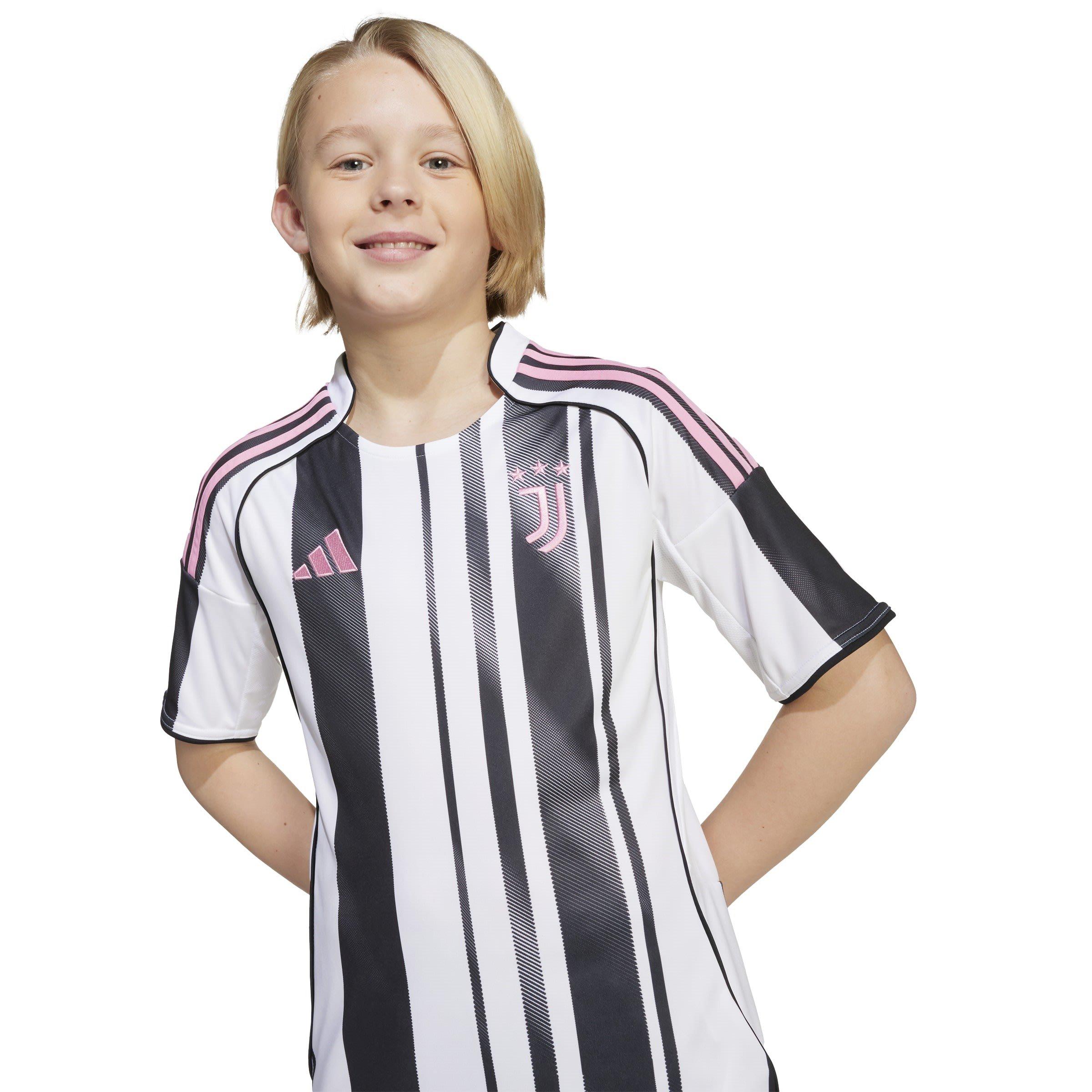 White/Black - adidas - Kids' Juventus Home Replica Football Shirt - 9