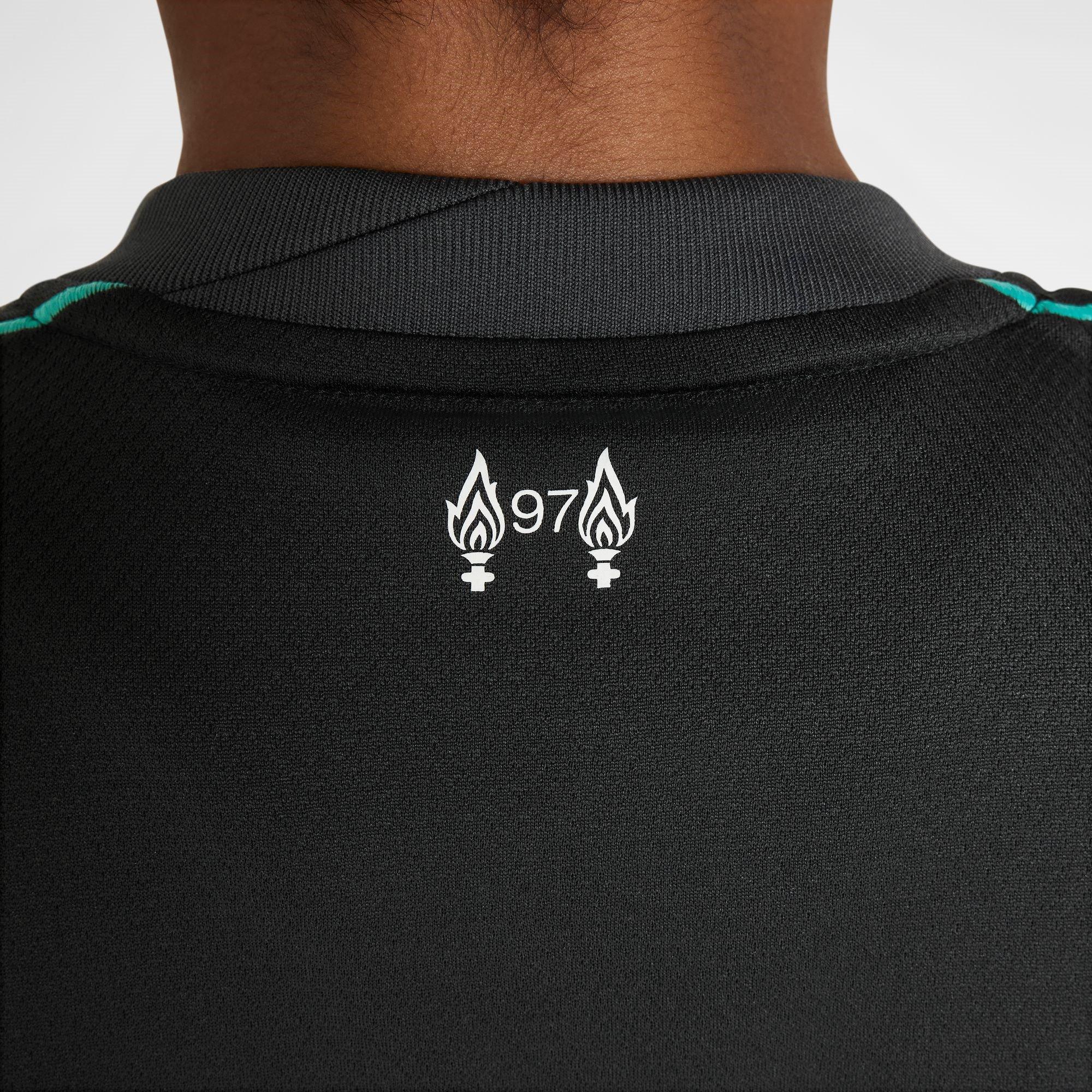 Teal - Nike - Liverpool Away Shirt 2024 2025 Juniors - 9