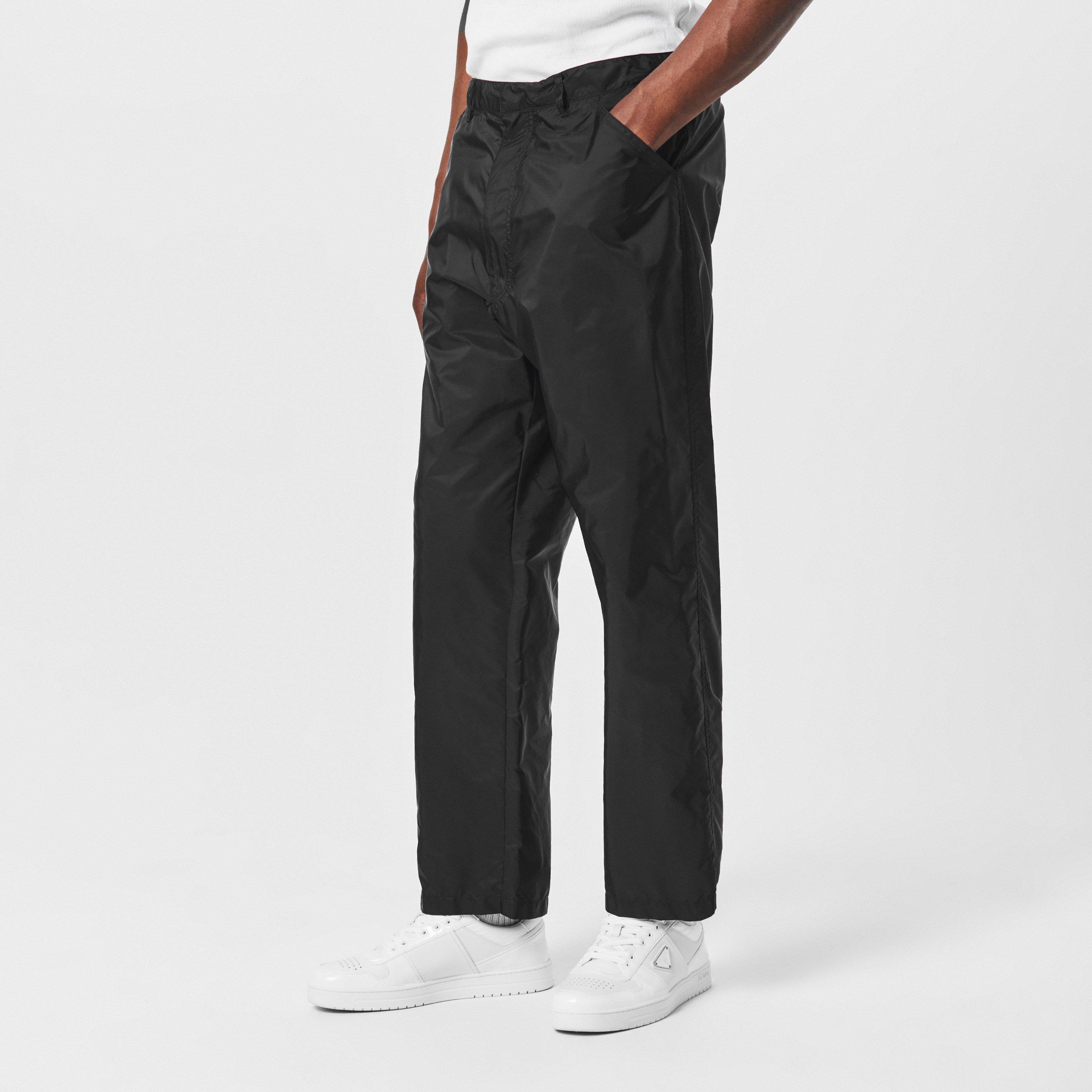 Black - Prada - Re-Nylon Tapered Trousers - 3