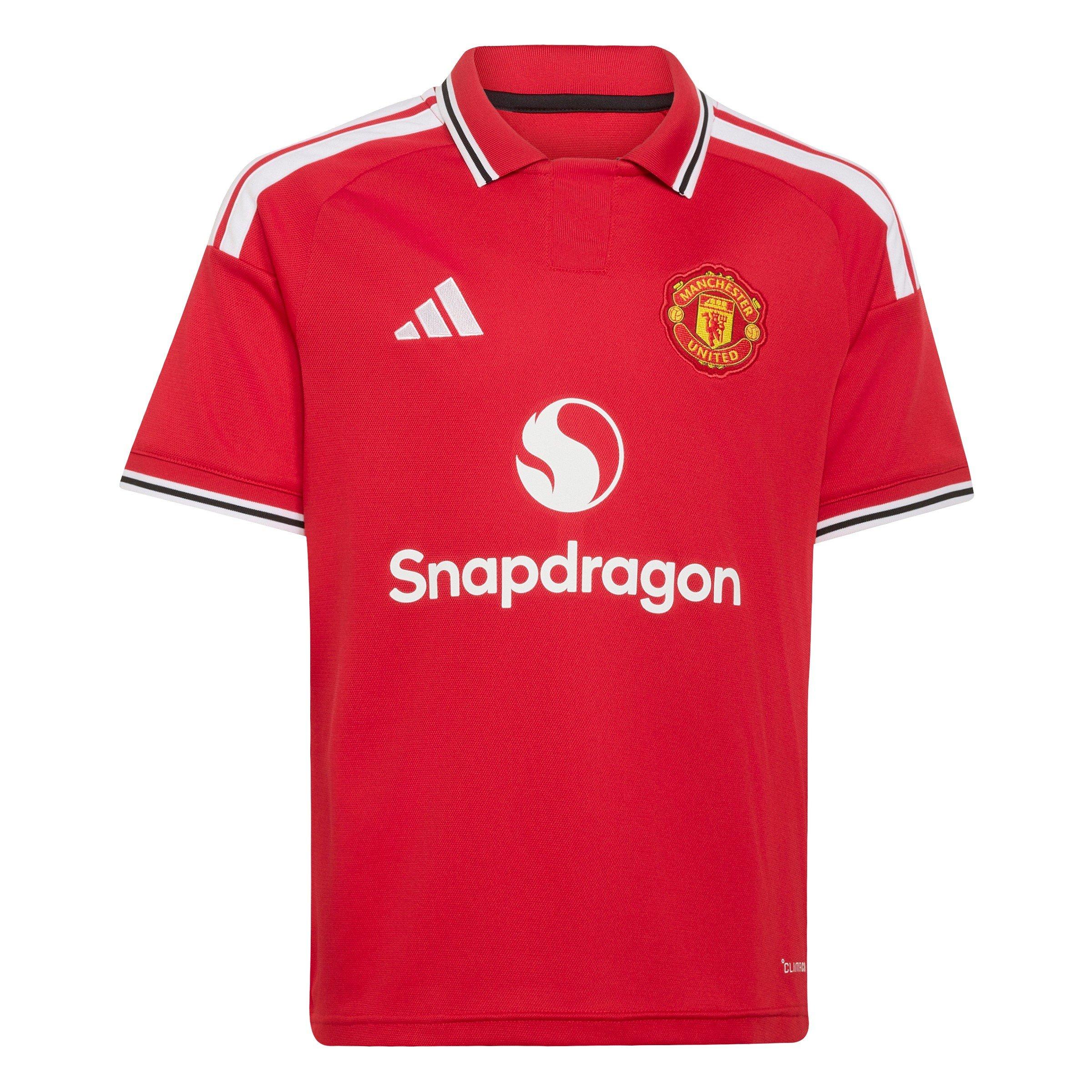 Mufc Red - adidas - Kids' Manchester United Home Football Shirt - 1
