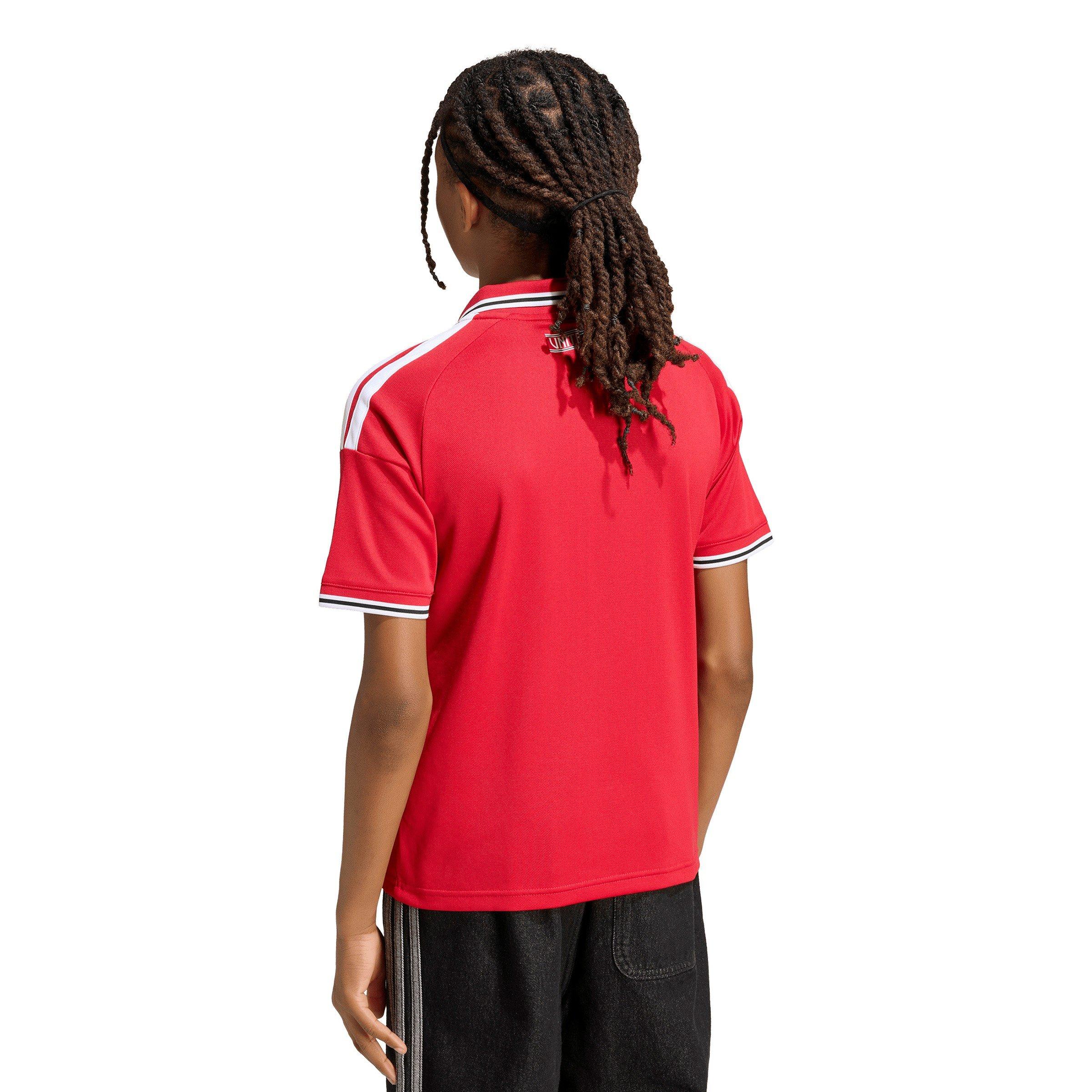 Mufc Red - adidas - Kids' Manchester United Home Football Shirt - 6