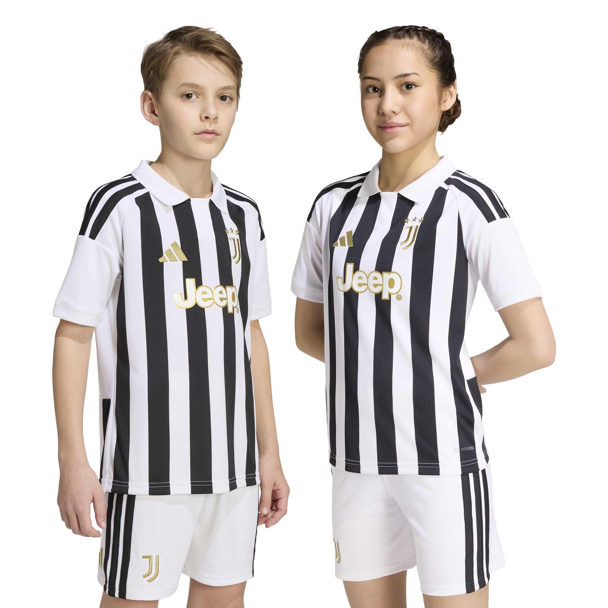 White/Black - adidas - Kids' Juventus Home Football Shirt - 3