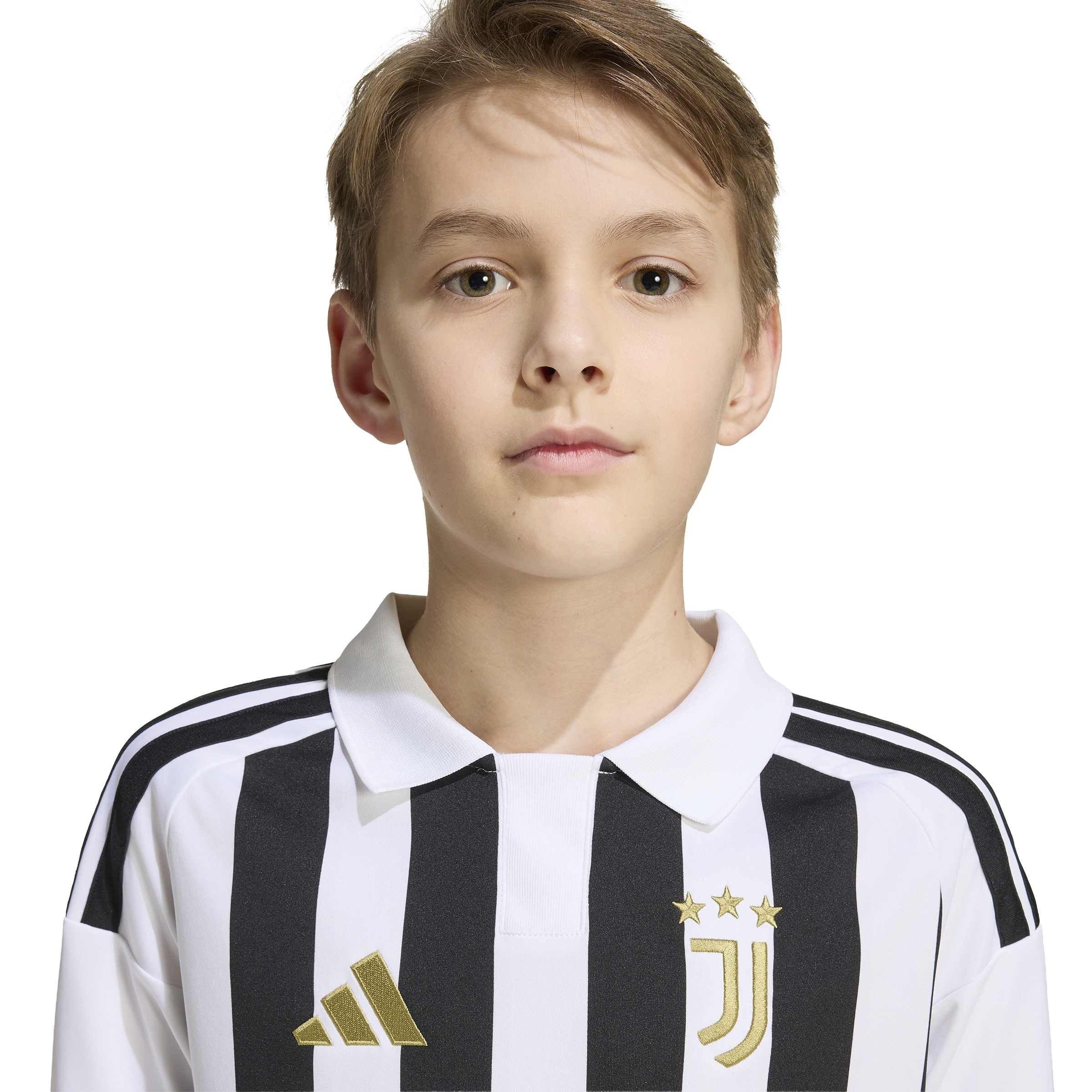 White/Black - adidas - Kids' Juventus Home Football Shirt - 8