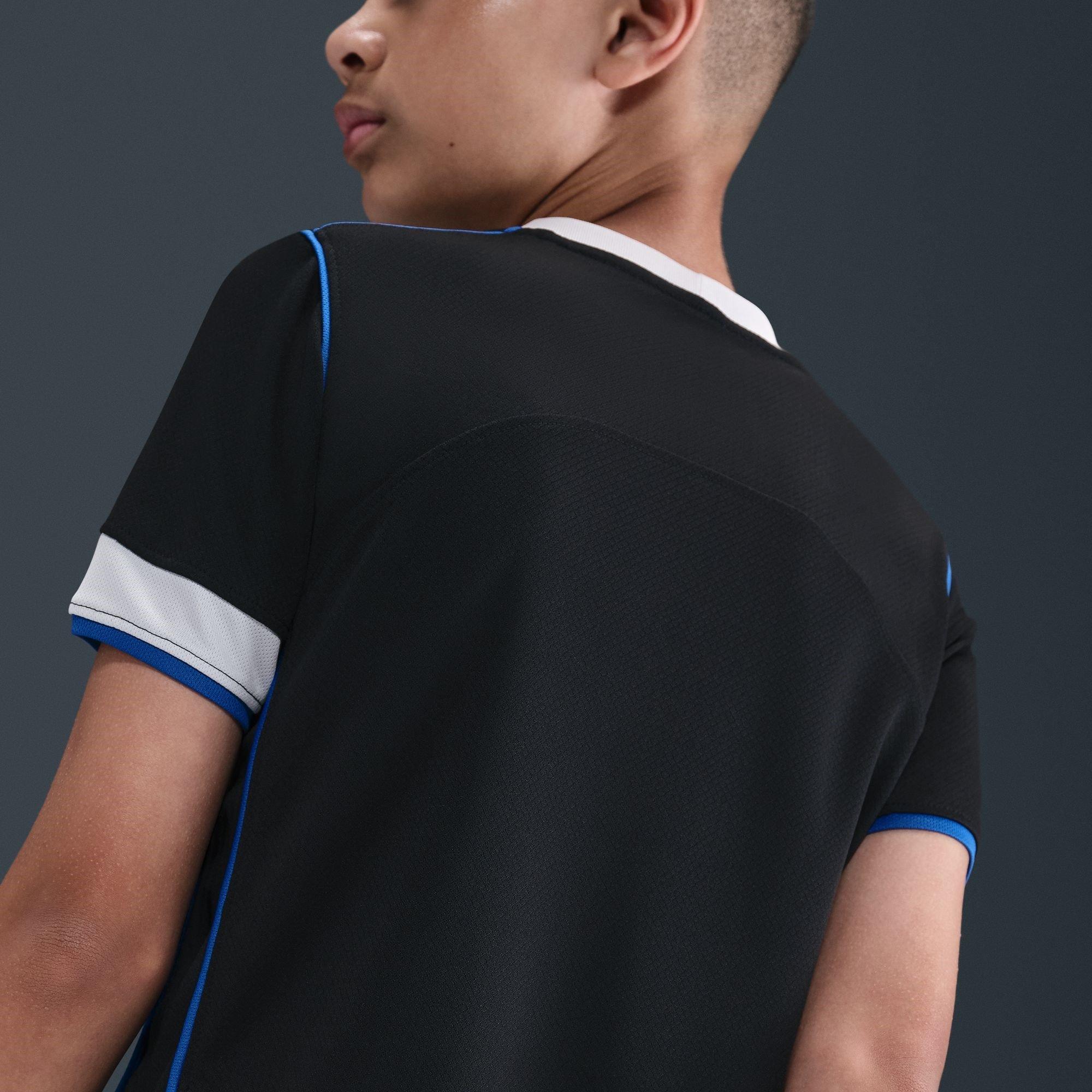 Black/Silver - Nike - Chelsea Third Shirt 2025 2026 Juniors - 4