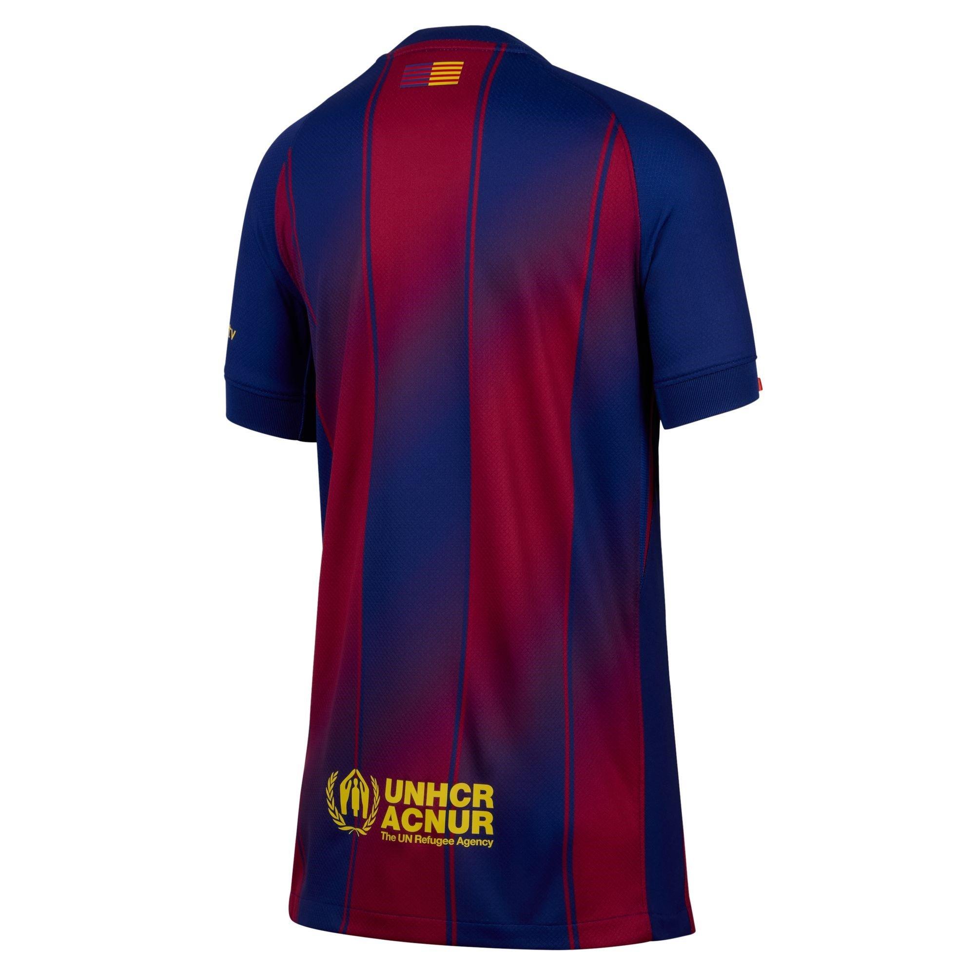 Royal Blue/Gold - Nike - FC Barcelona Home Shirt 25/26 Juniors - 2