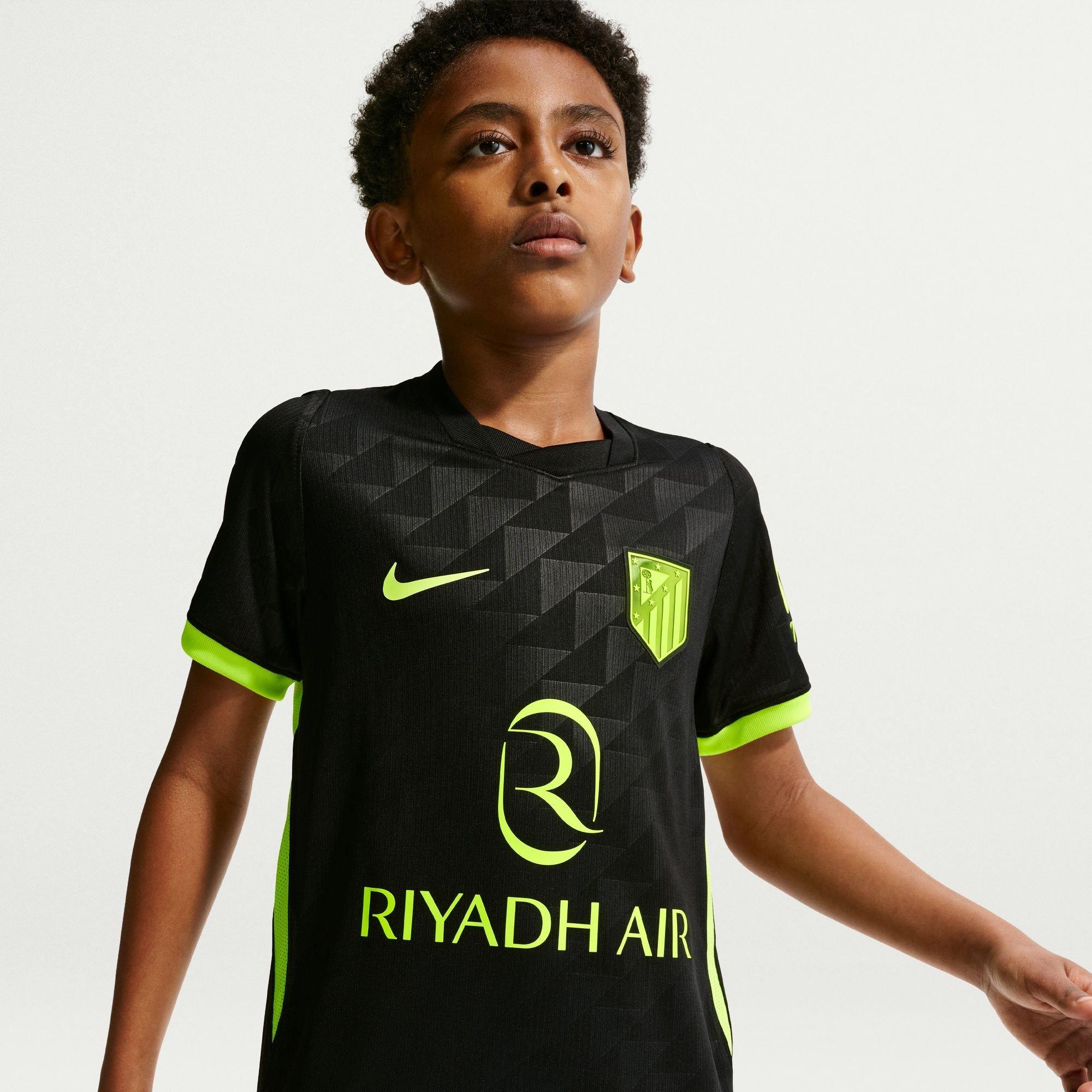 Black/Green - Nike - Atletico Madrid Away Shirt 2026/27 Juniors - 5