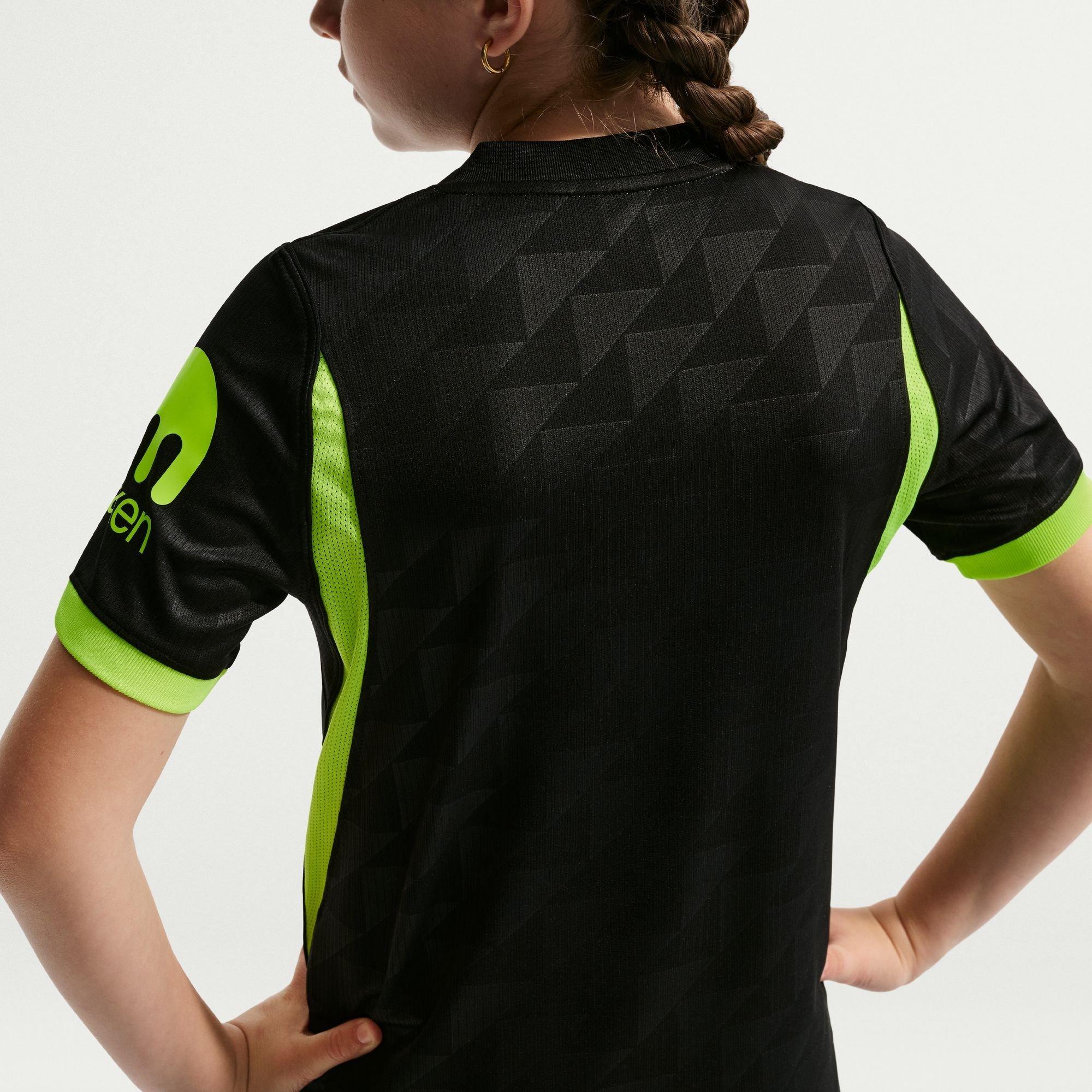 Black/Green - Nike - Atletico Madrid Away Shirt 2026/27 Juniors - 6