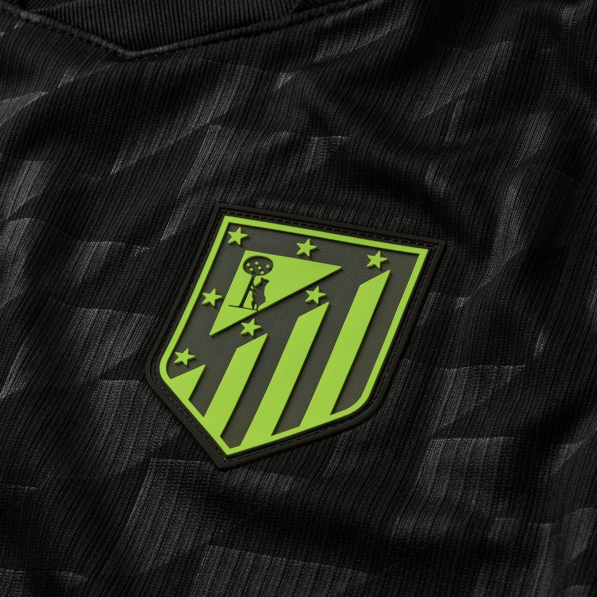 Black/Green - Nike - Atletico Madrid Away Shirt 2026/27 Juniors - 10
